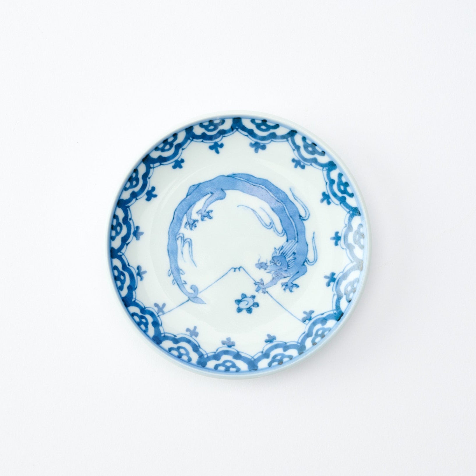 Dragon with Mt. Fuji Sauce Plate