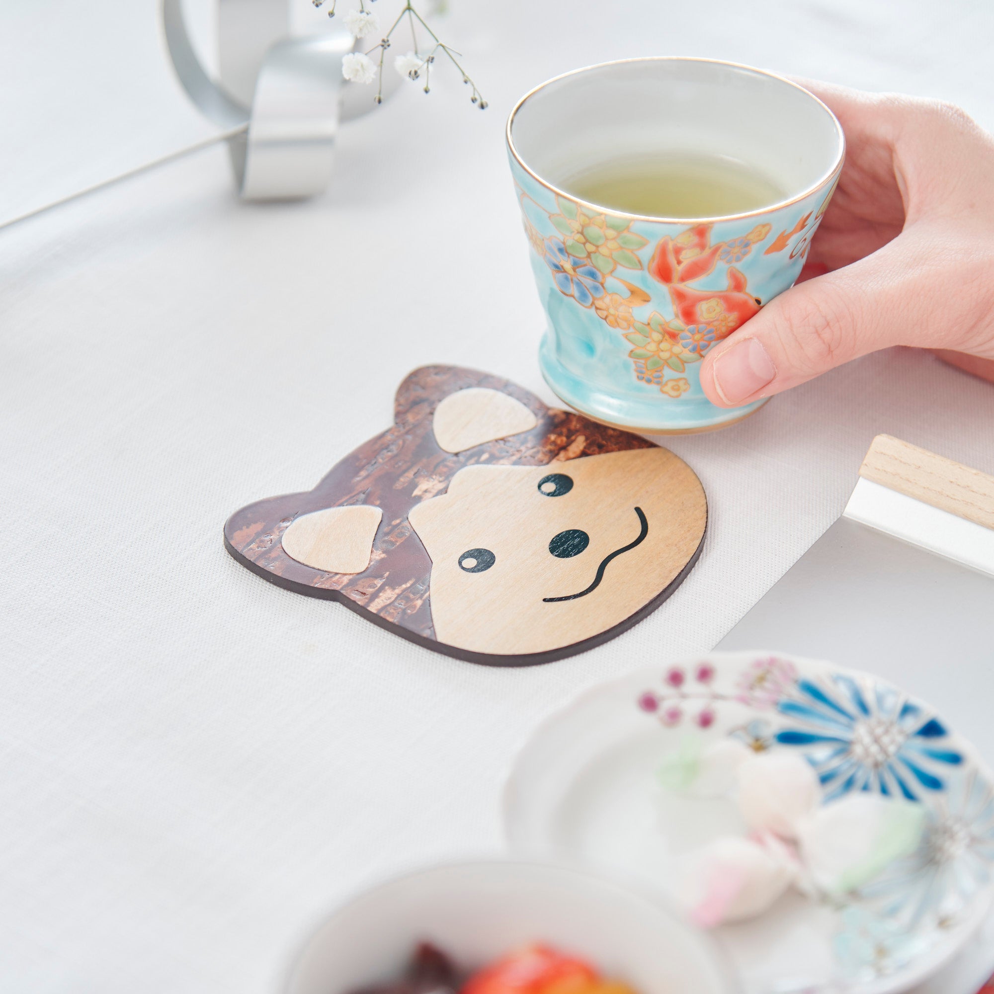 Posavasos para perros Akita