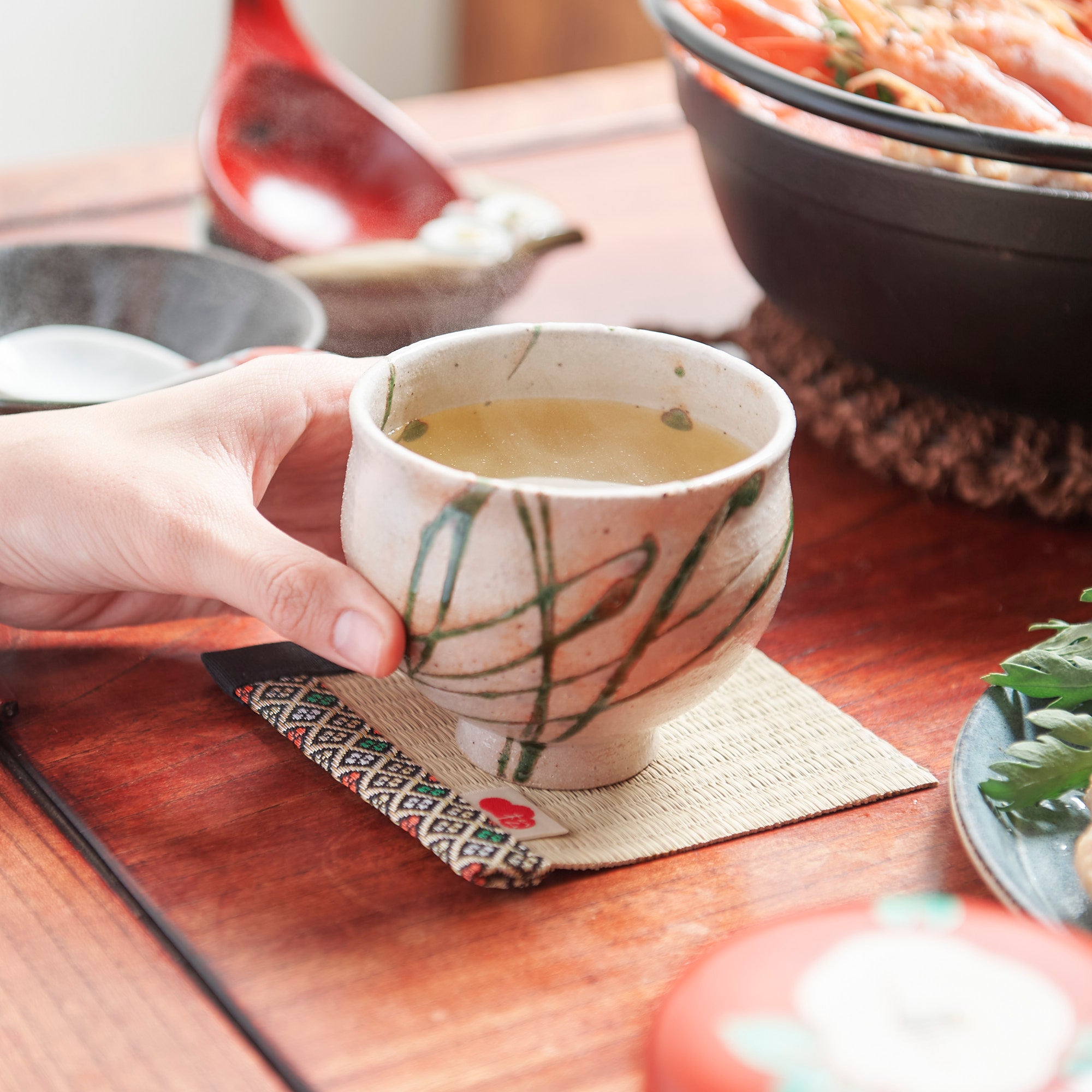 Water Plant Japanese Teacup