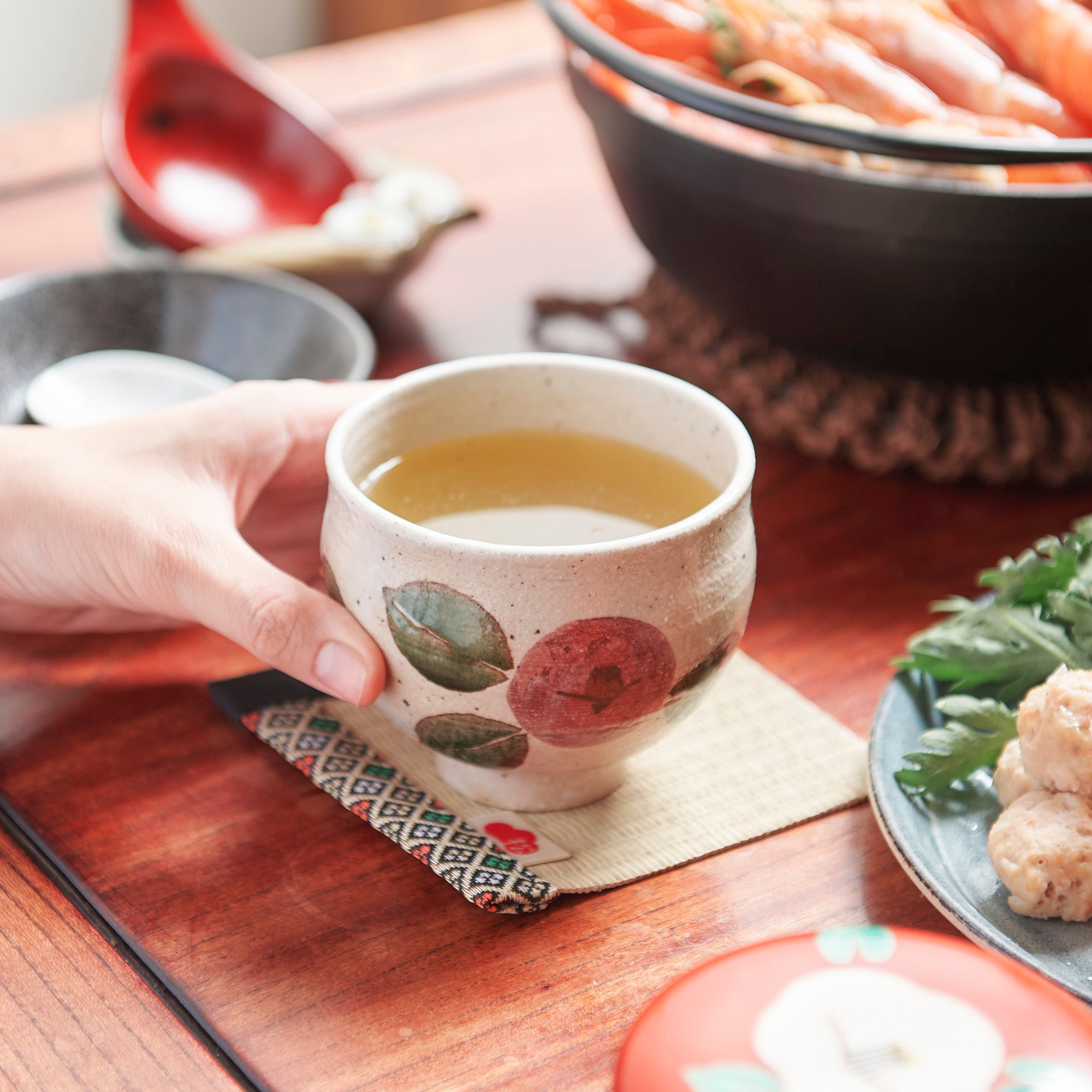Camellia Japanese Teacup