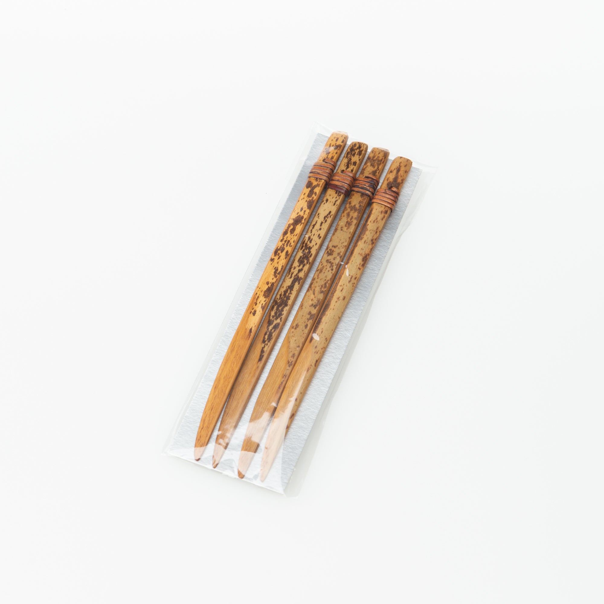Speckled Bamboo Wagashi Dessert Knife