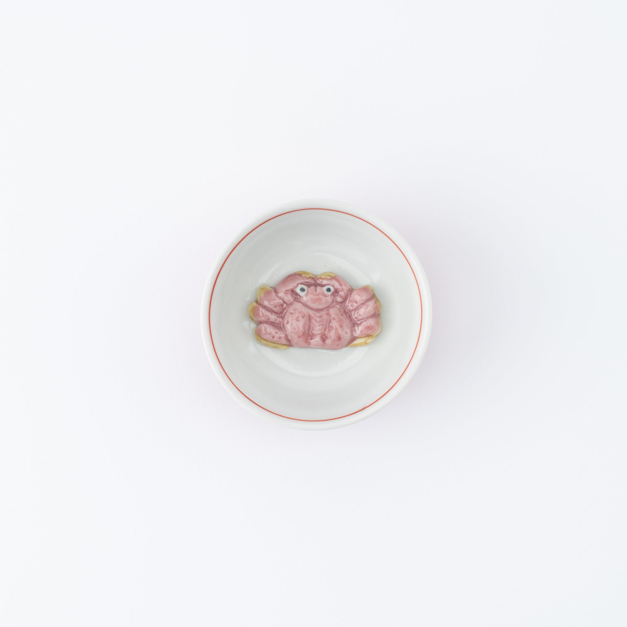 Swimming Sea Creature Sakazuki Flat Sake Cup