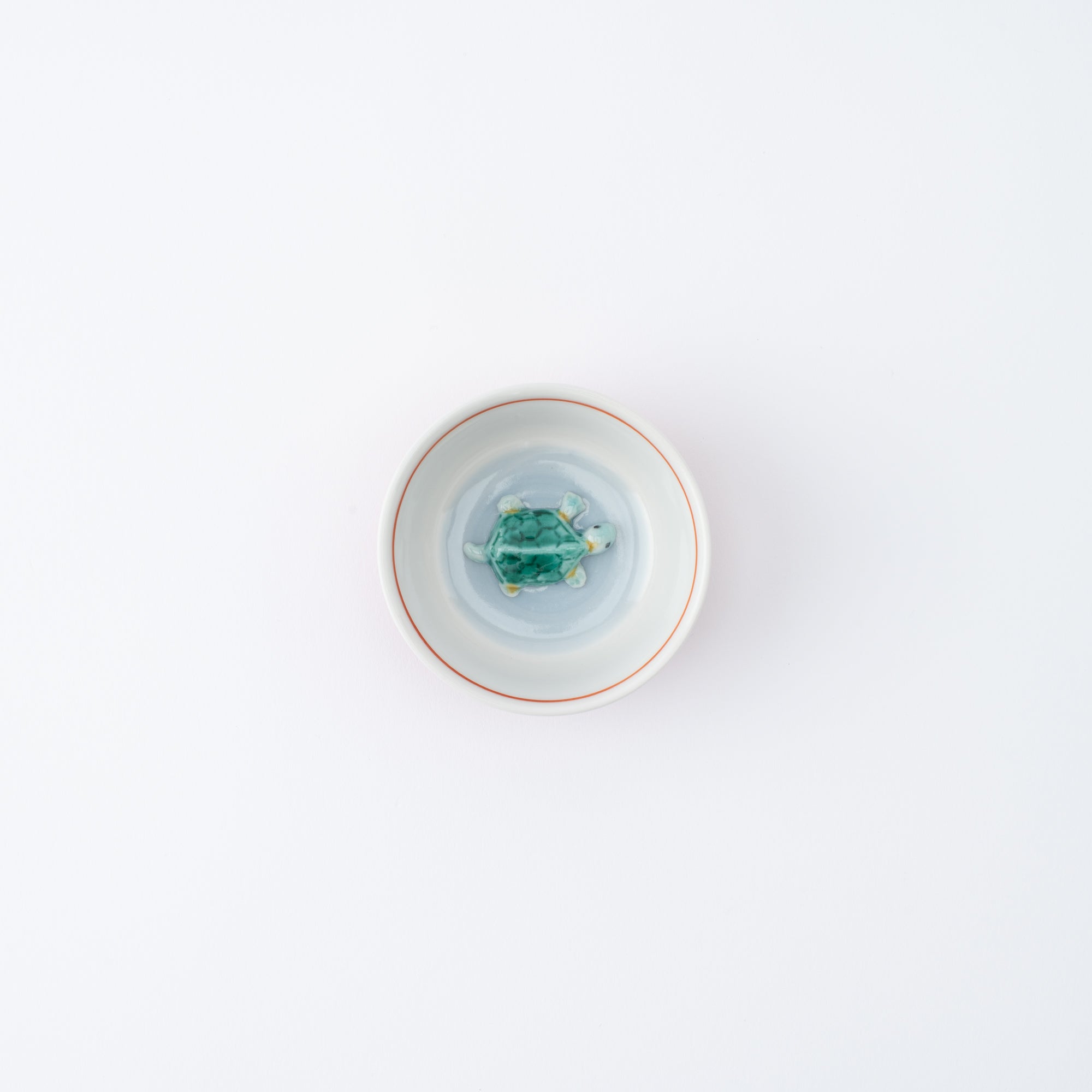 Crane & Turtle Sakazuki Flat Sake Cup Set