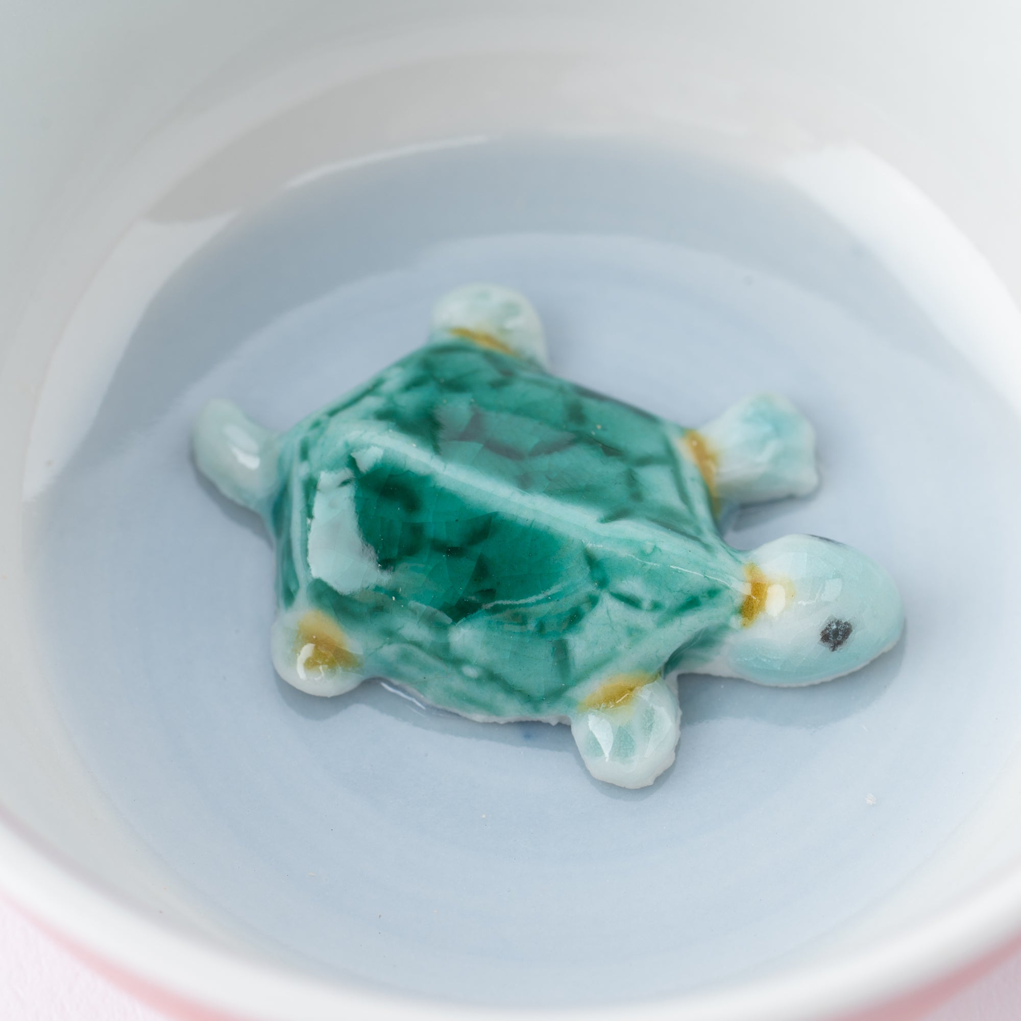 Crane & Turtle Sakazuki Flat Sake Cup Set