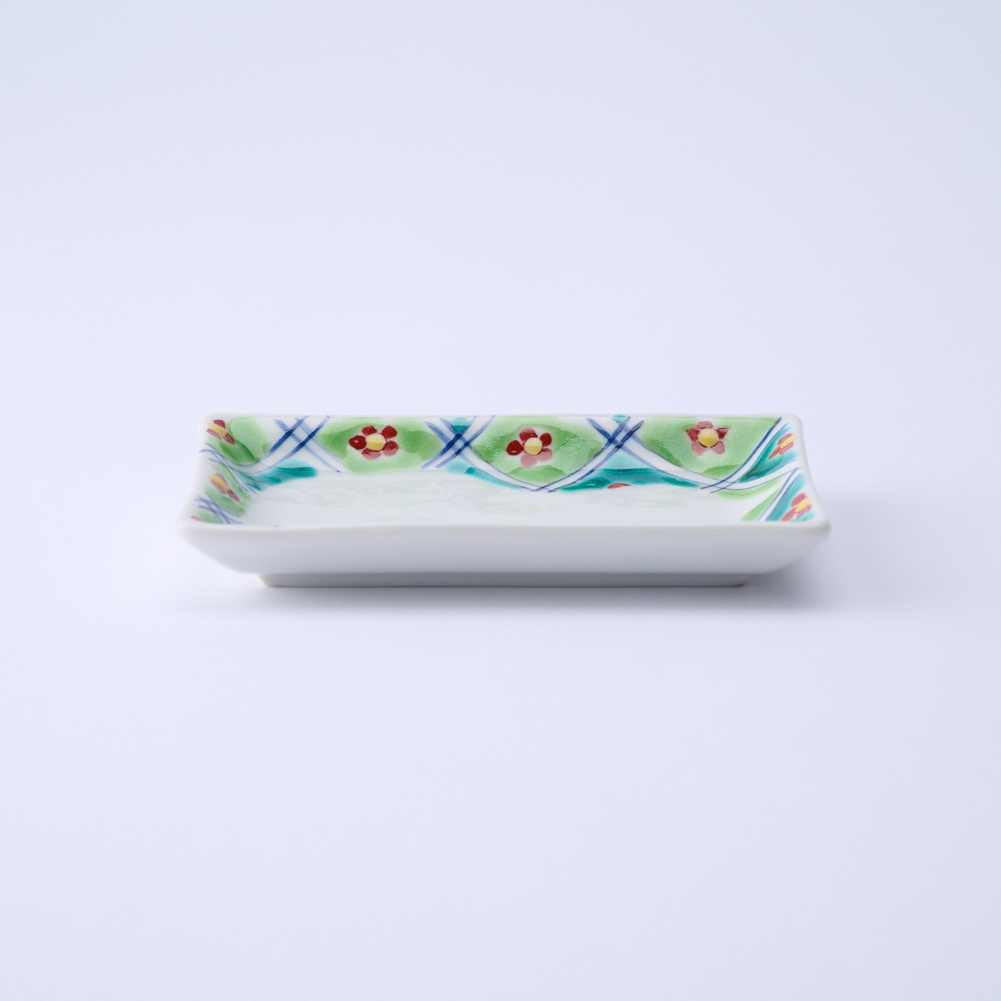 Auspicious Pattern Rectangle Sauce Plate