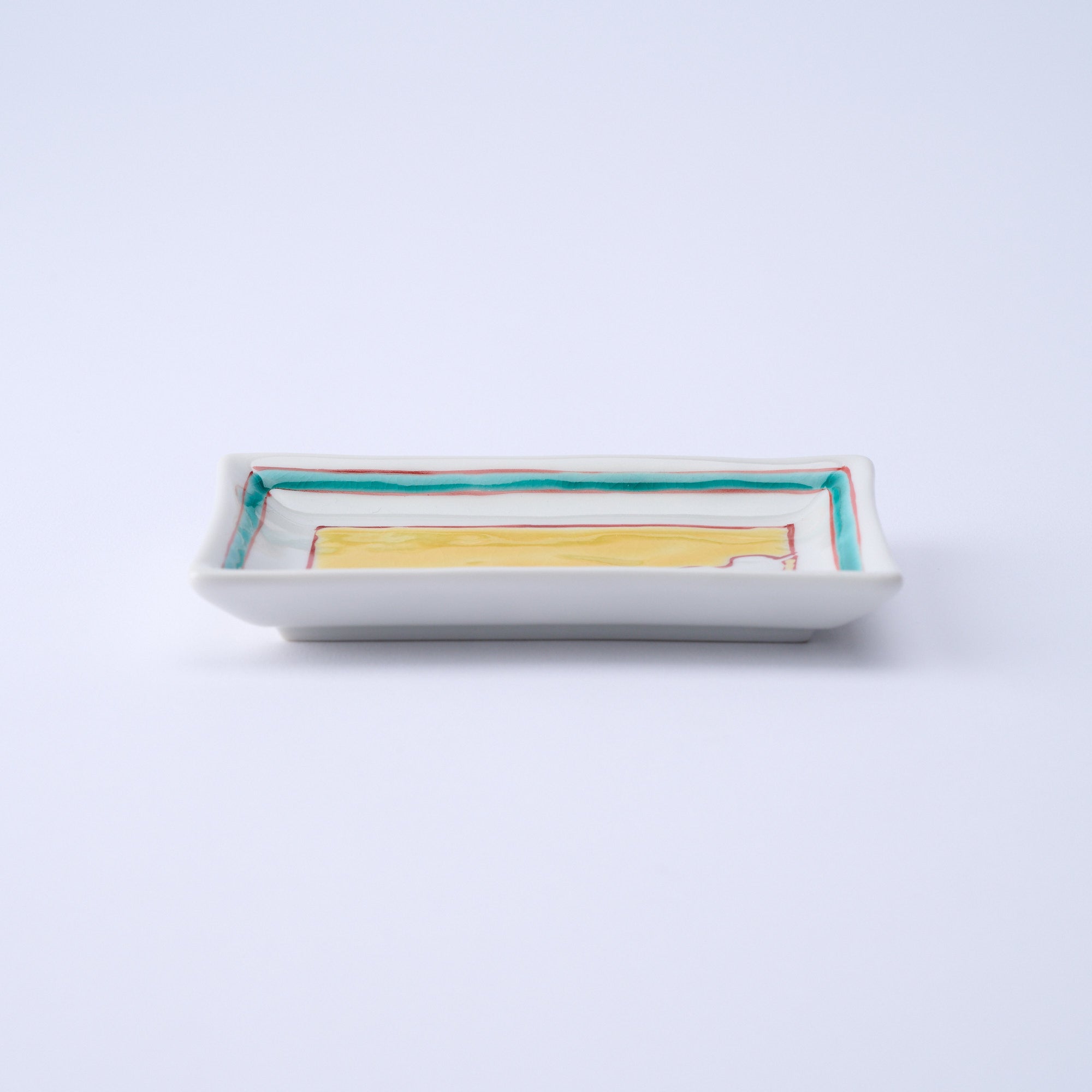 Auspicious Pattern Rectangle Sauce Plate