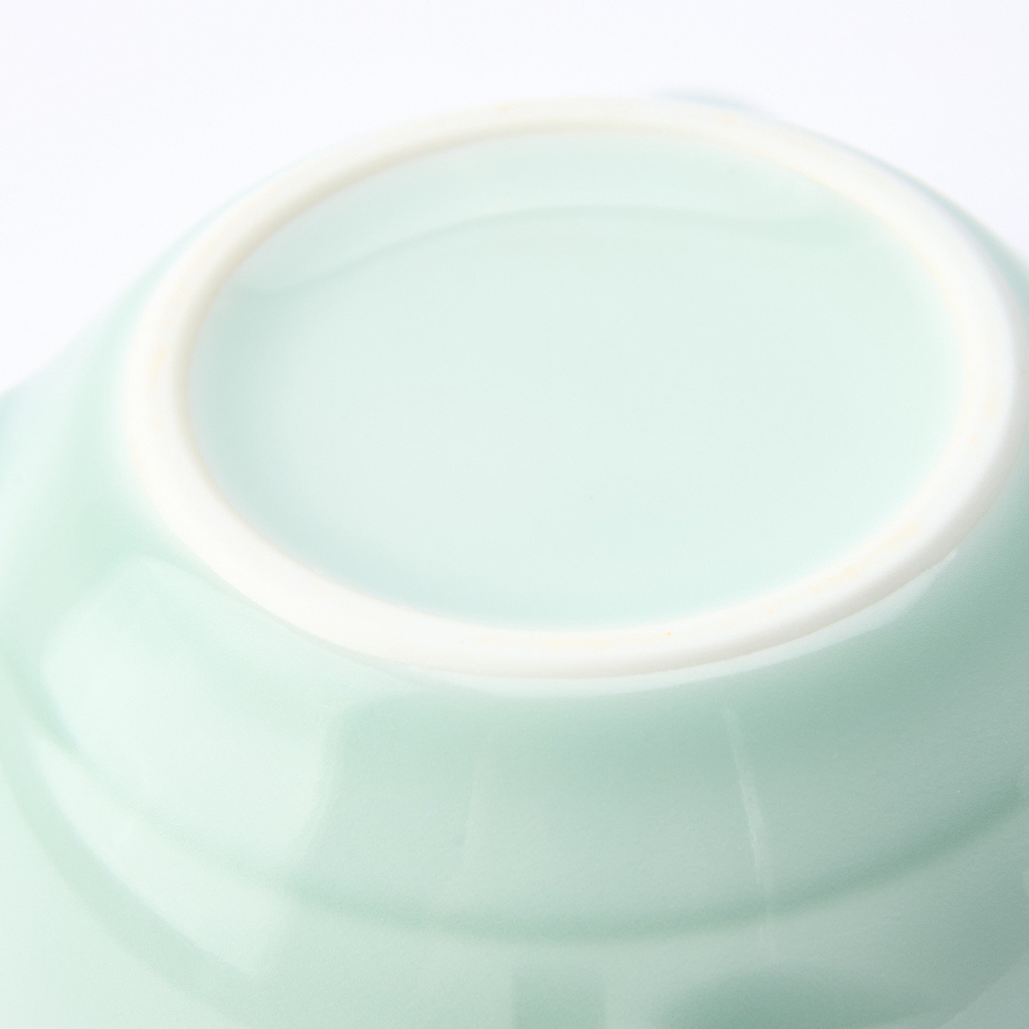 Slender Bamboo Celadon Japanese Teapot