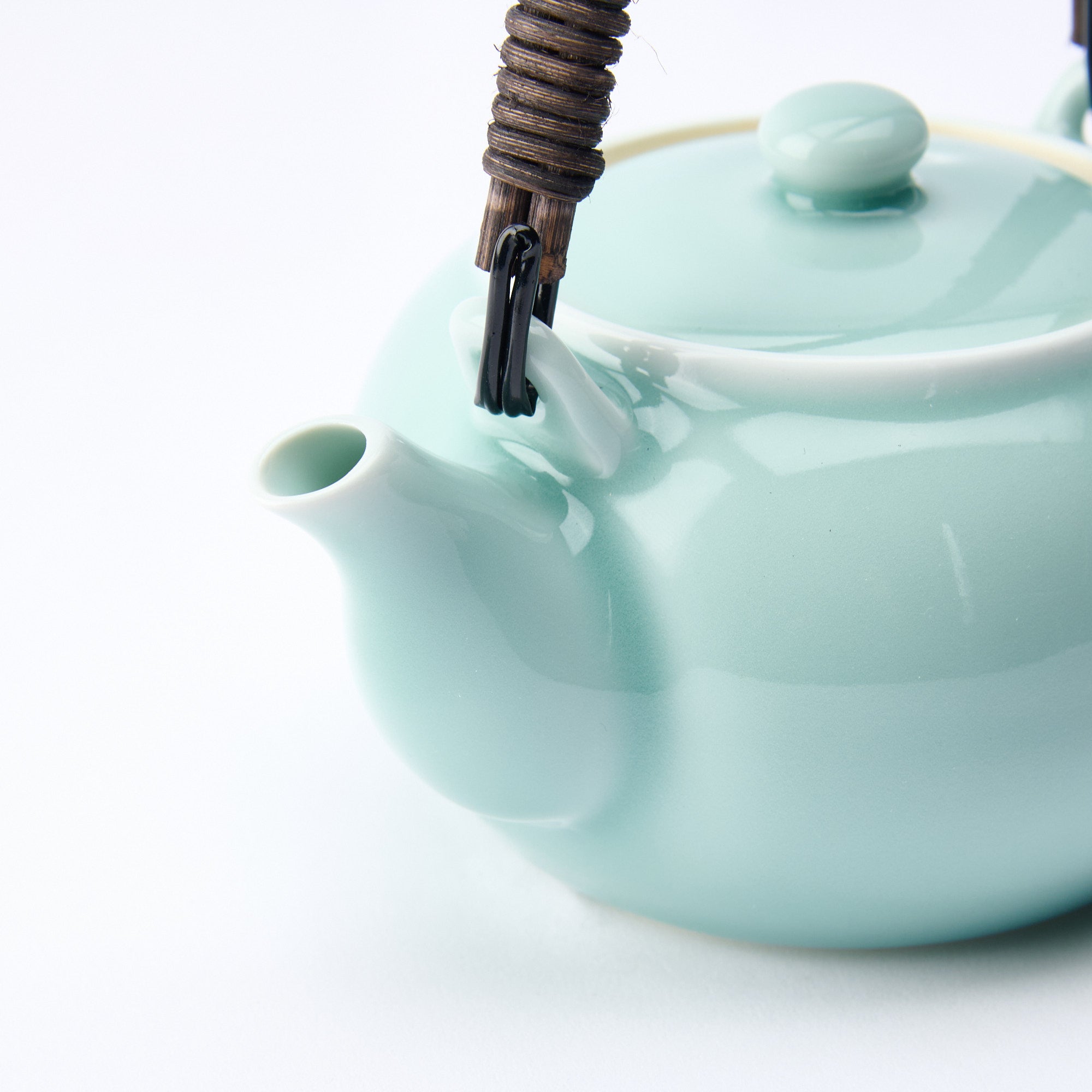 Nabeshima Celadon Japanese Teapot