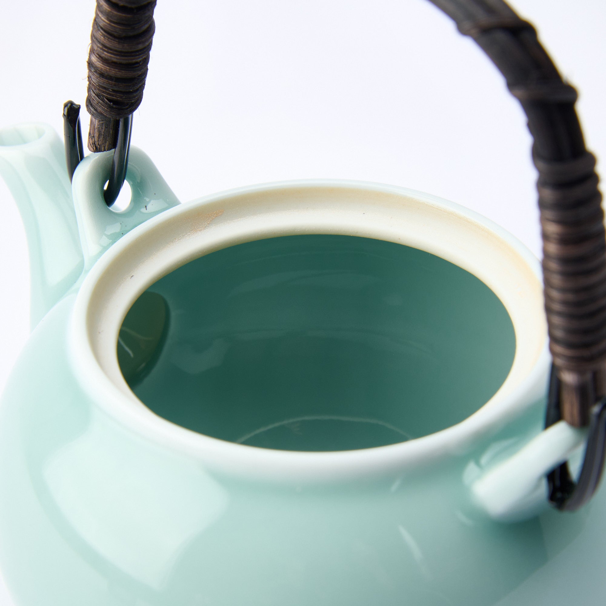 Nabeshima Celadon Japanese Teapot