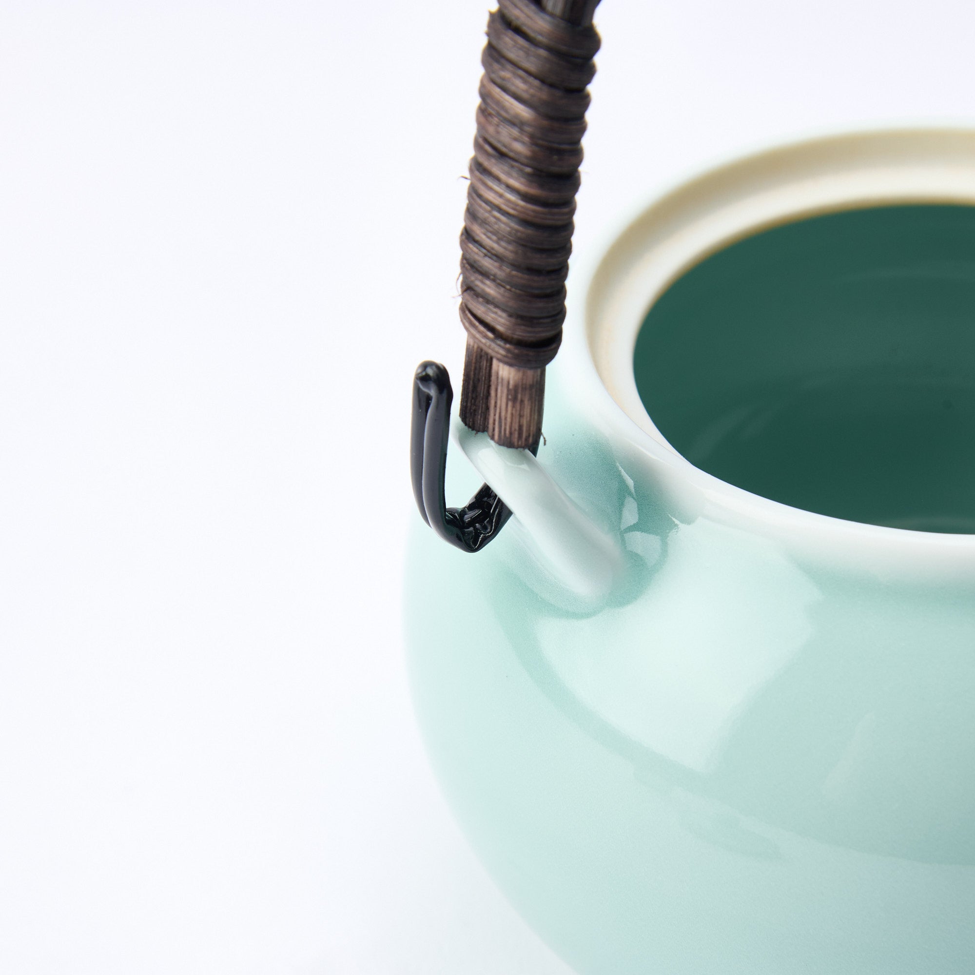 Nabeshima Celadon Japanese Teapot