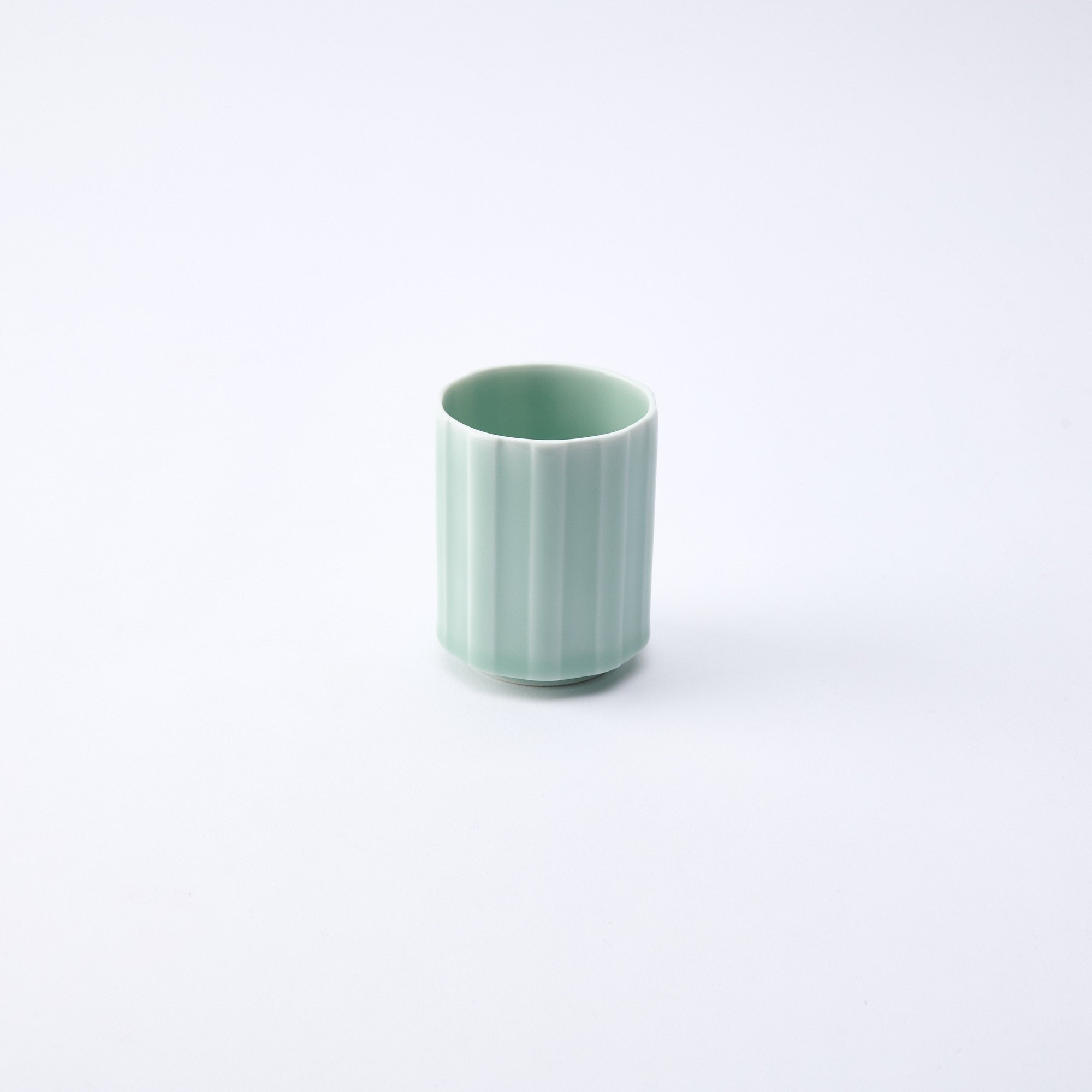 Tokusa Celadon Yunomi Japanese Teacup