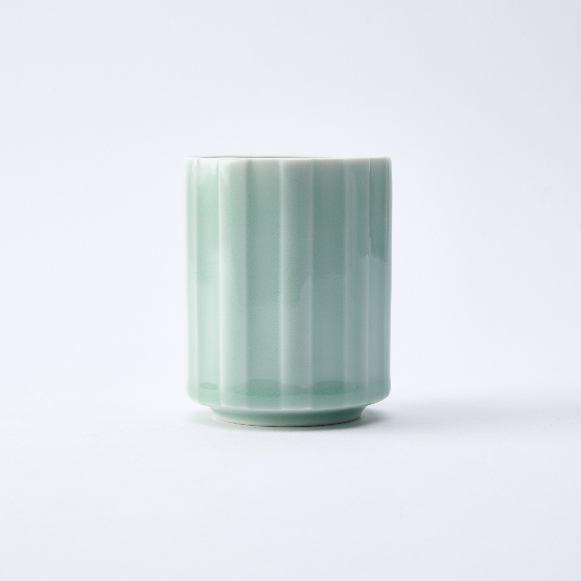 Tokusa Celadon Yunomi Japanese Teacup