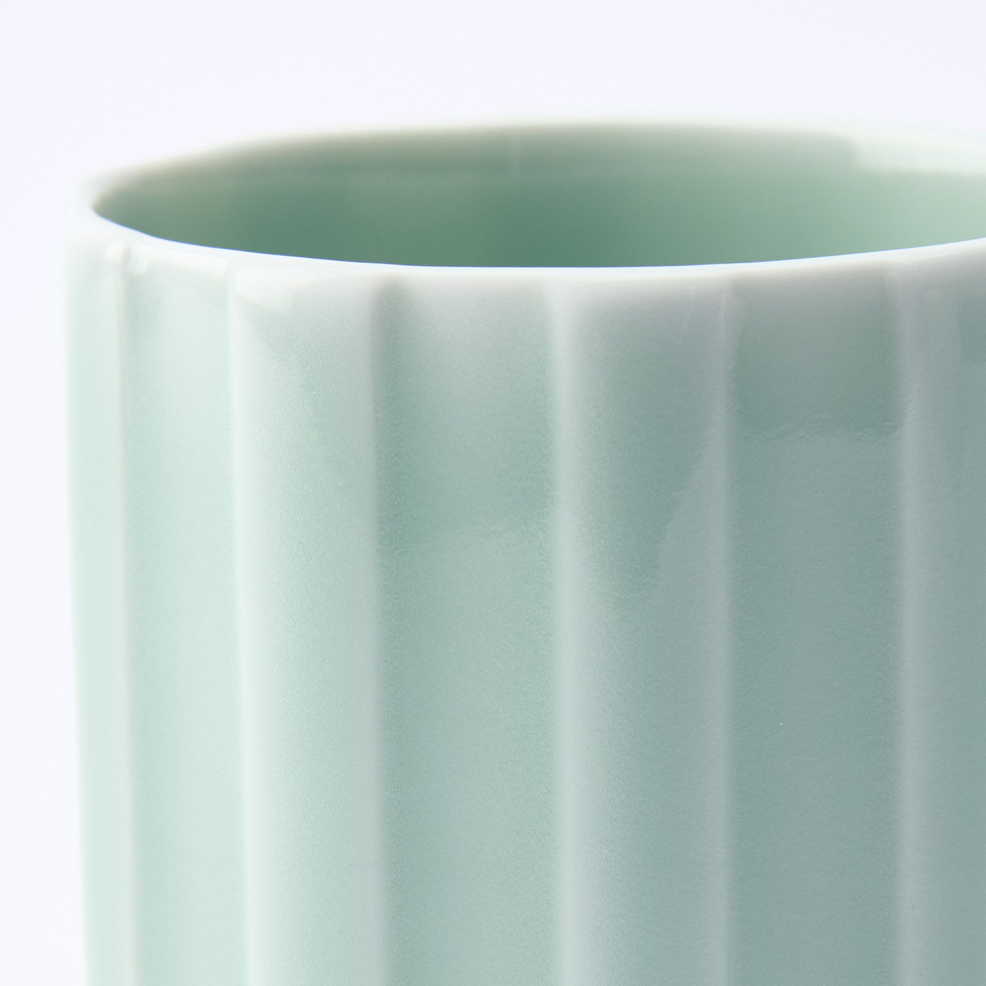 Tokusa Celadon Yunomi Japanese Teacup