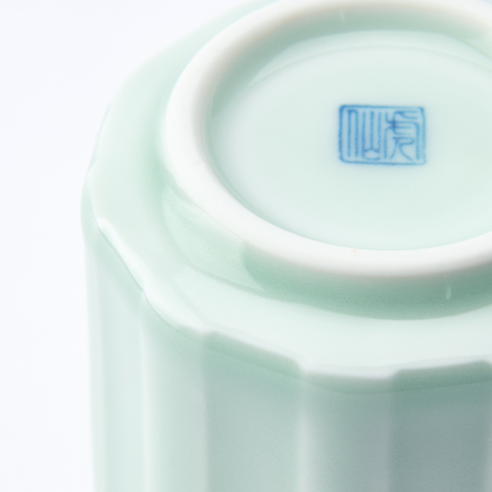 Tokusa Celadon Yunomi Japanese Teacup