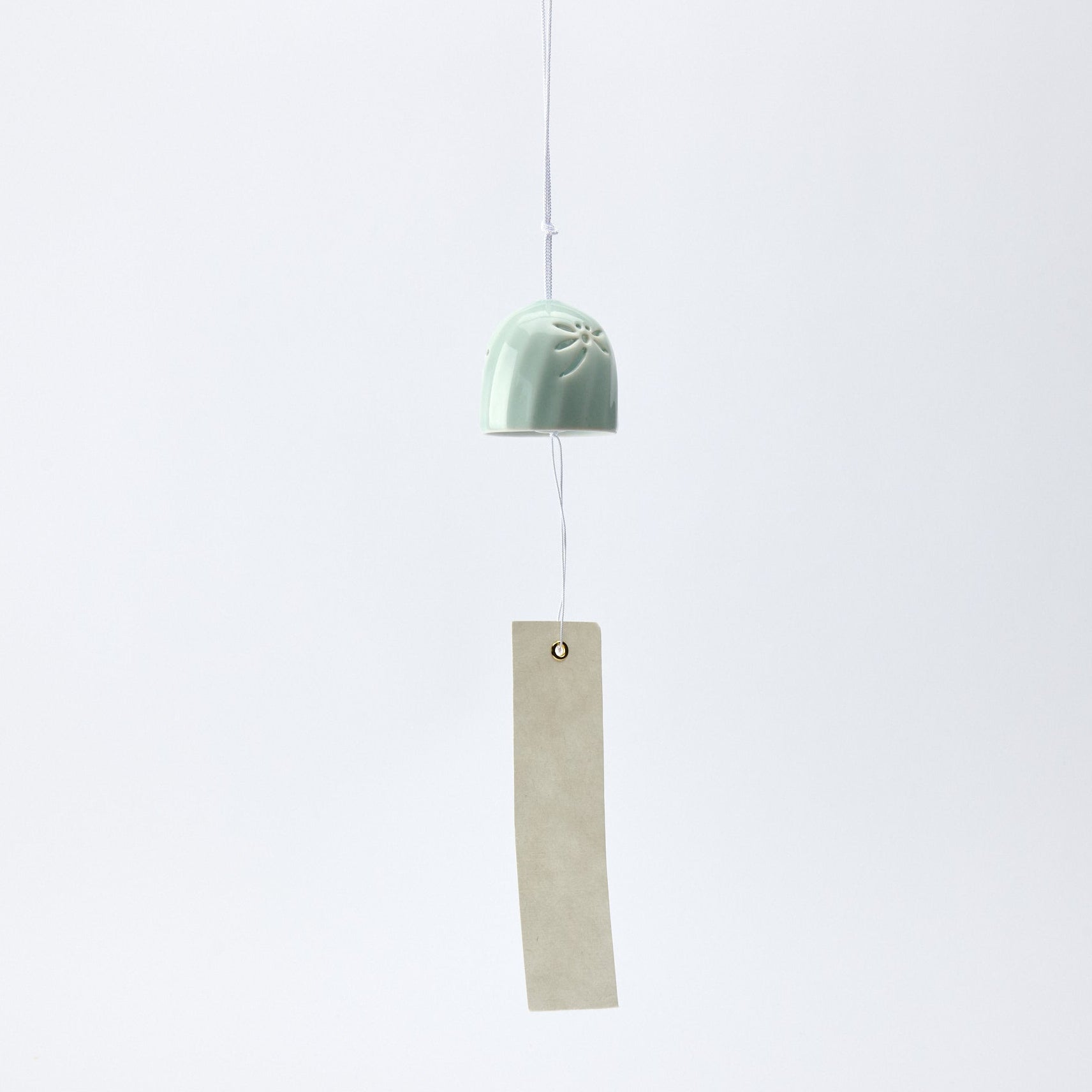 Nabeshima Celadon Dragonfly Cutout Wind Chime
