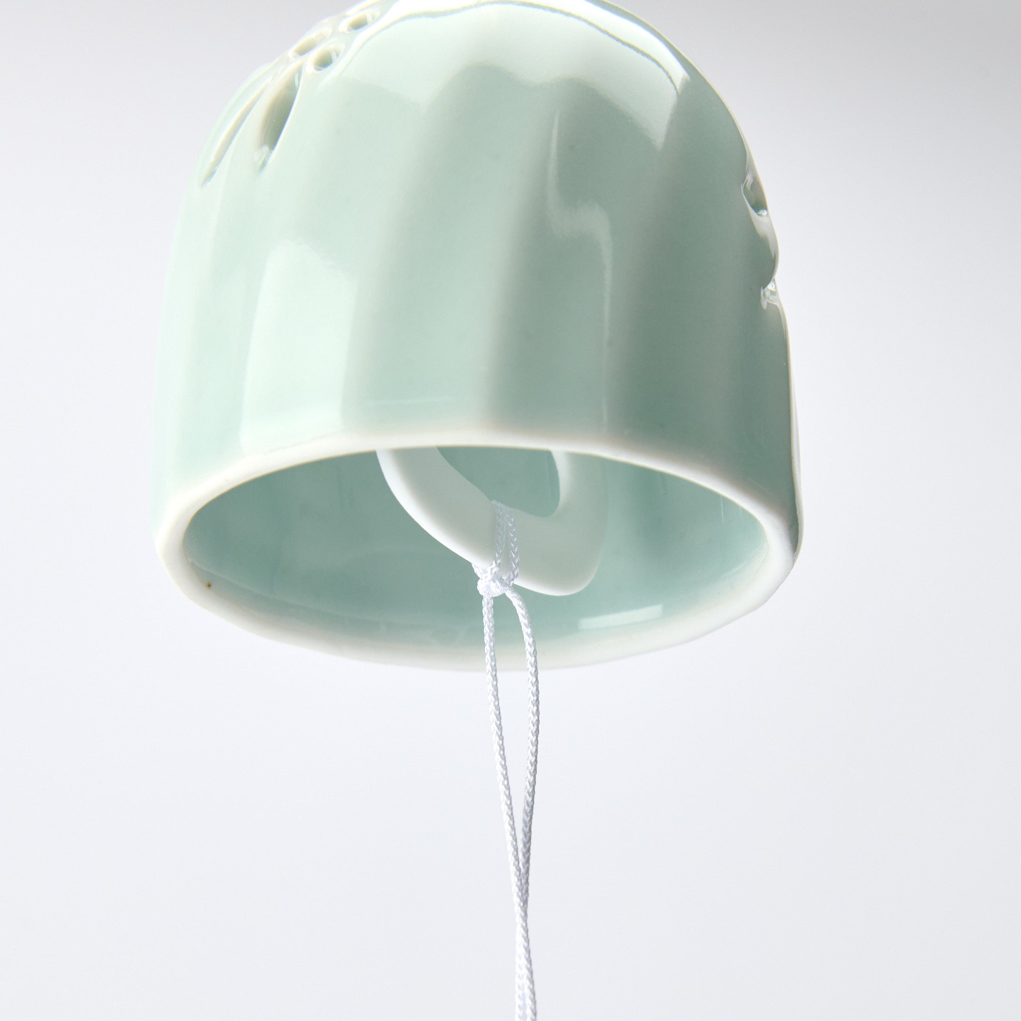 Nabeshima Celadon Dragonfly Cutout Wind Chime