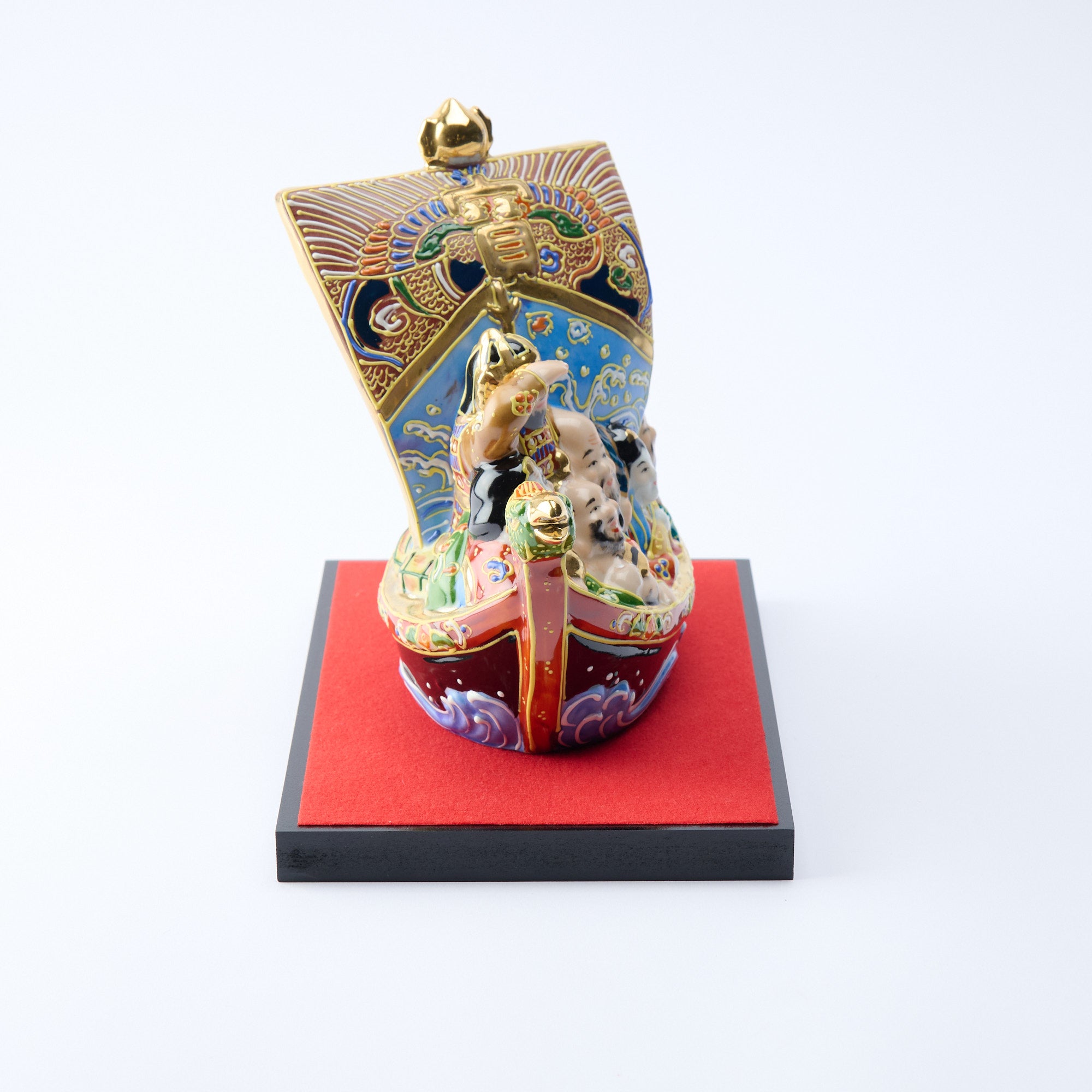 Seven Lucky Gods and Treasure Boat