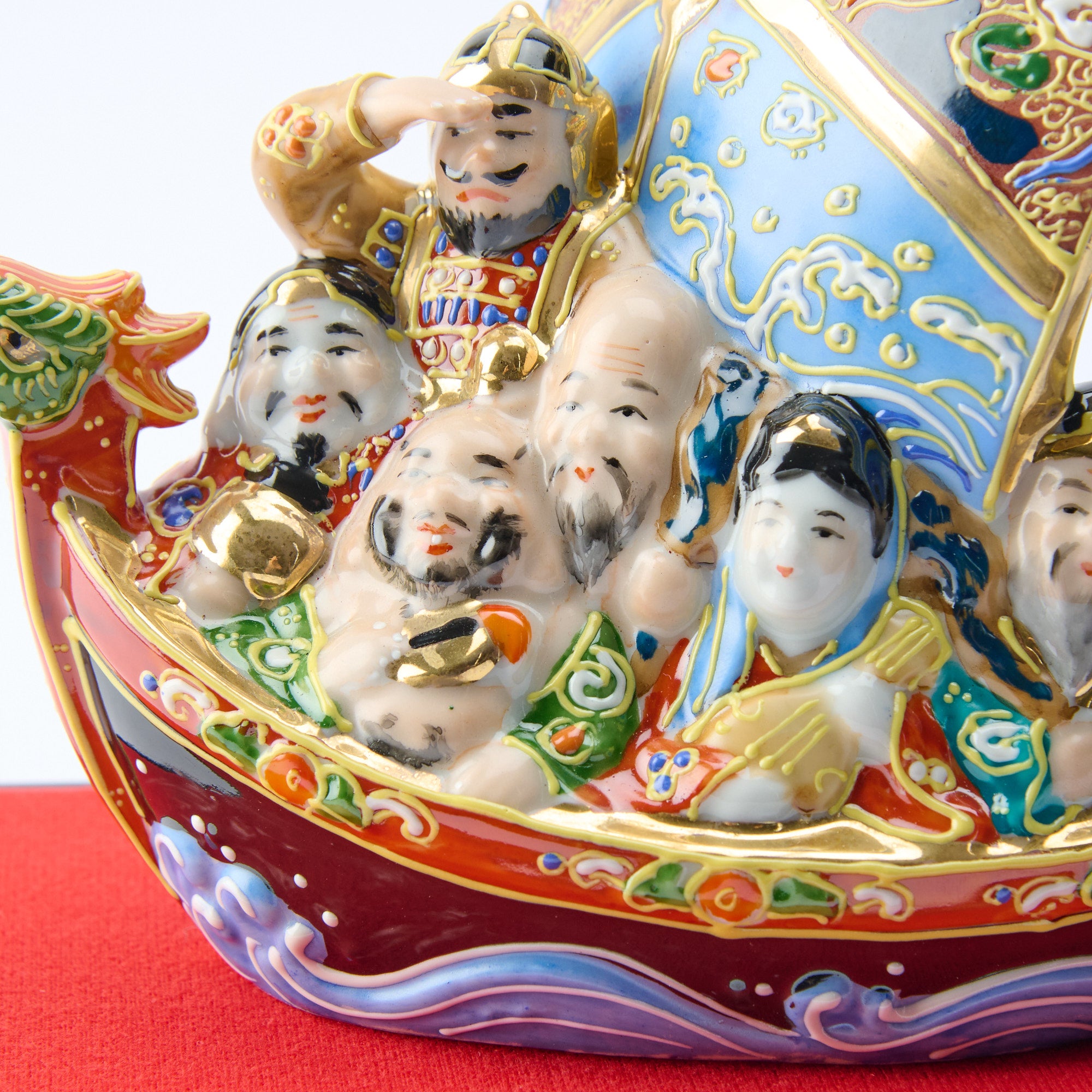 Seven Lucky Gods and Treasure Boat