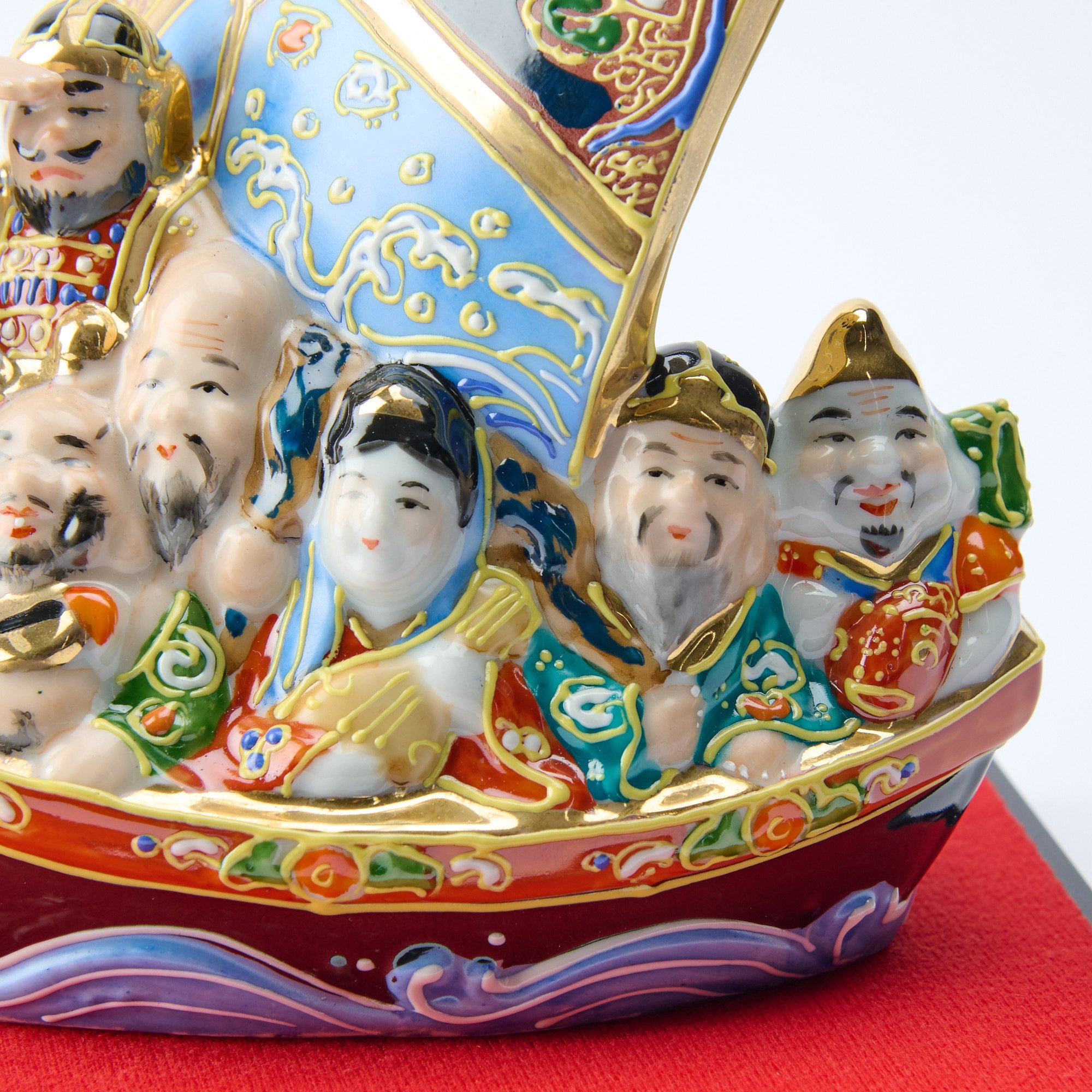 Seven Lucky Gods and Treasure Boat