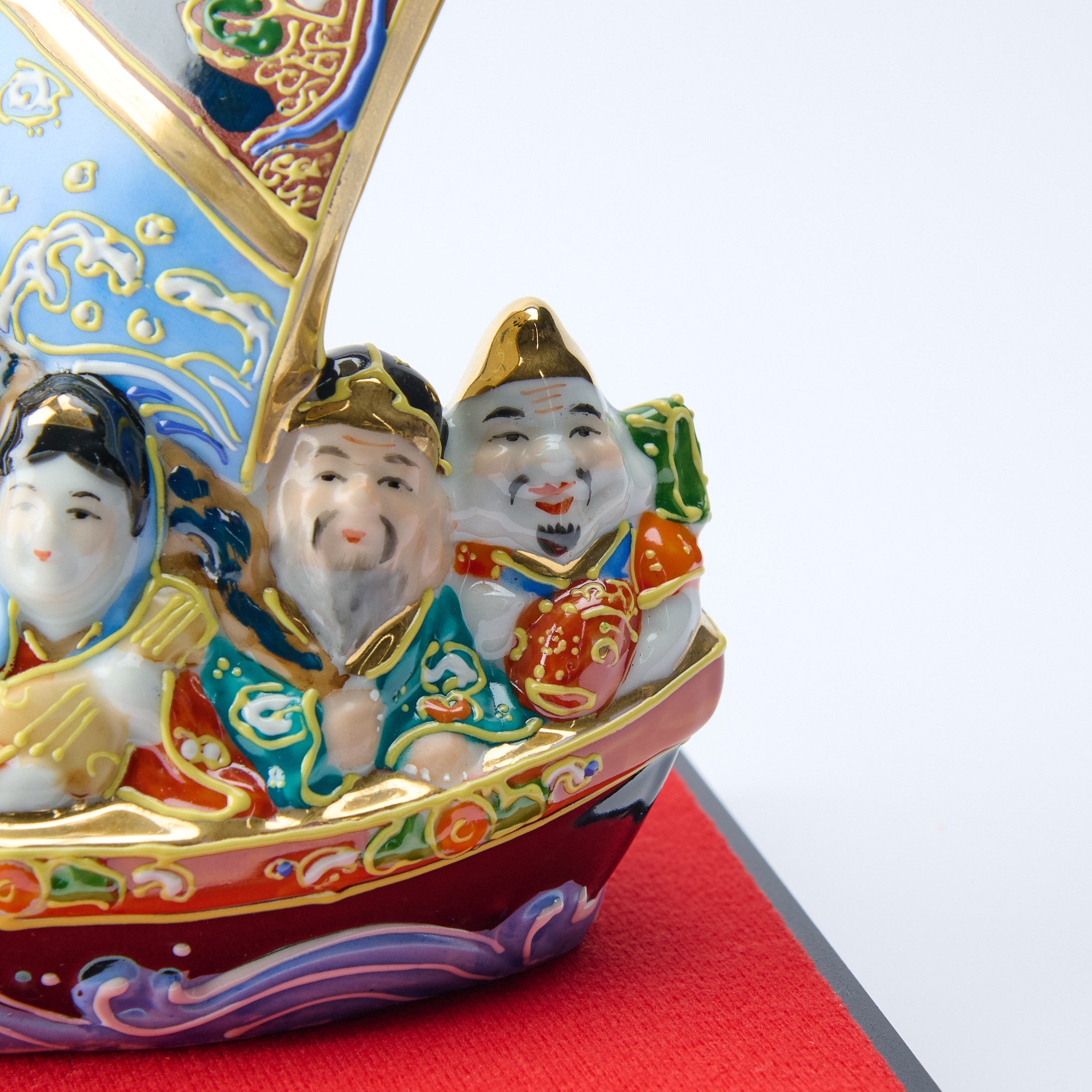 Seven Lucky Gods and Treasure Boat