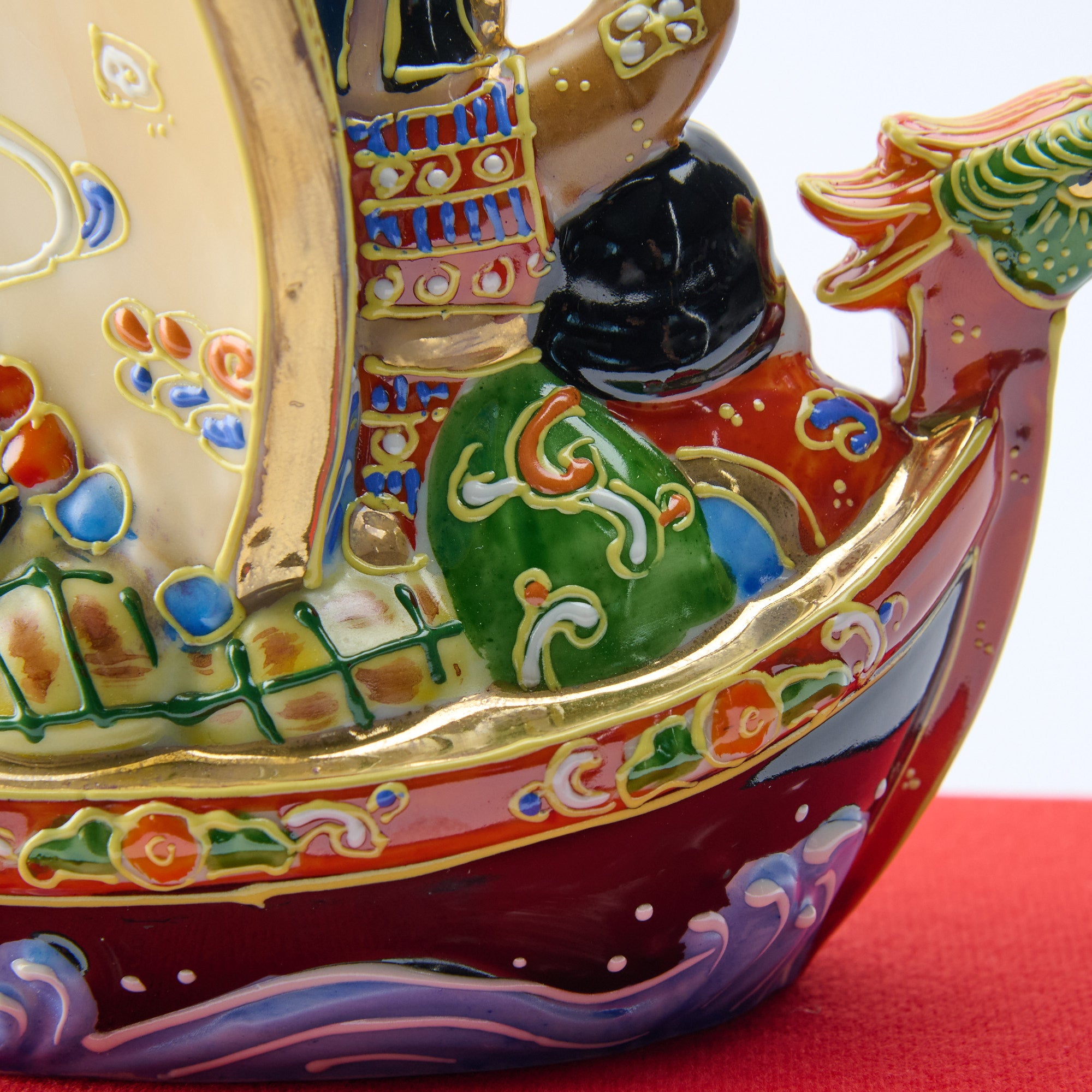 Seven Lucky Gods and Treasure Boat