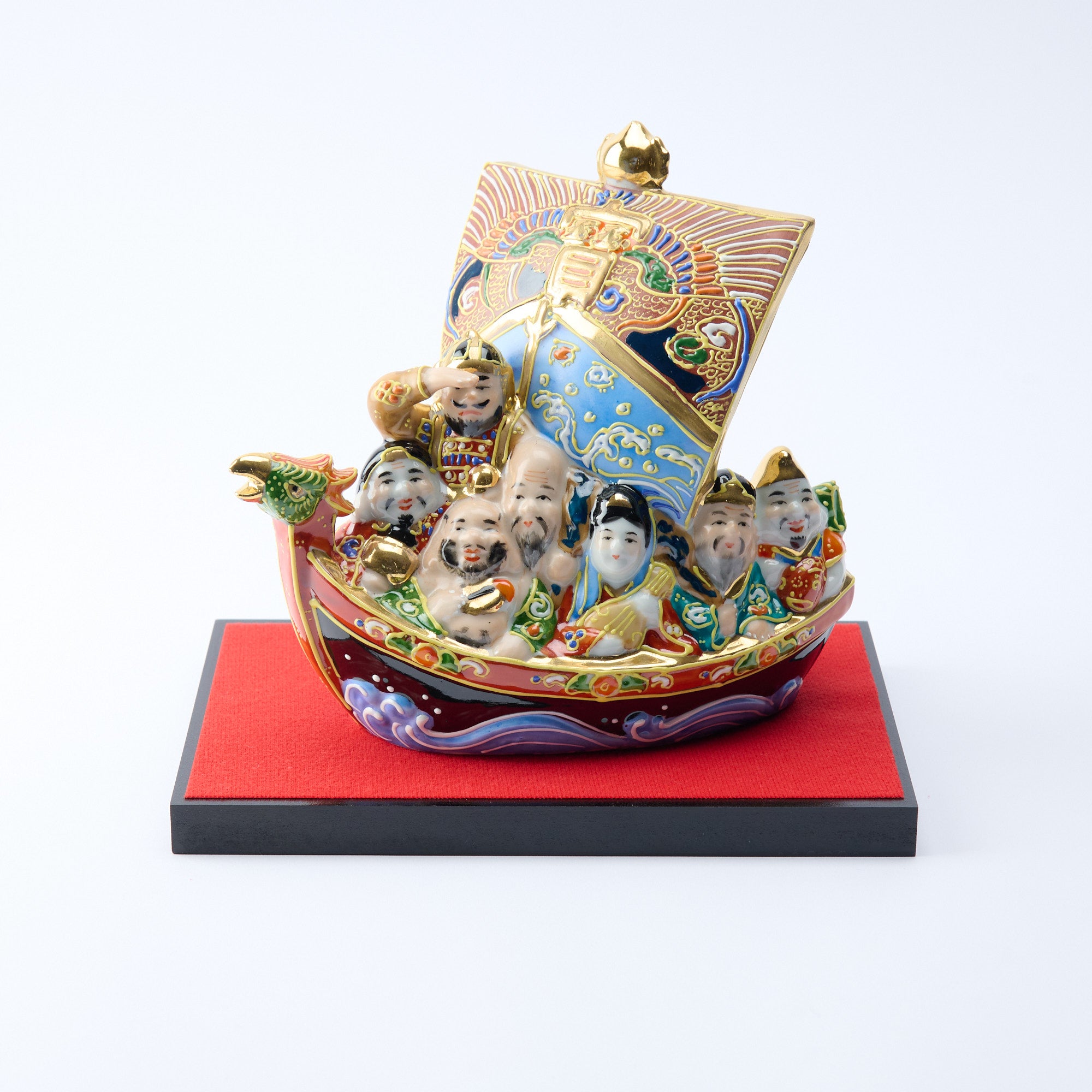 Seven Lucky Gods and Treasure Boat