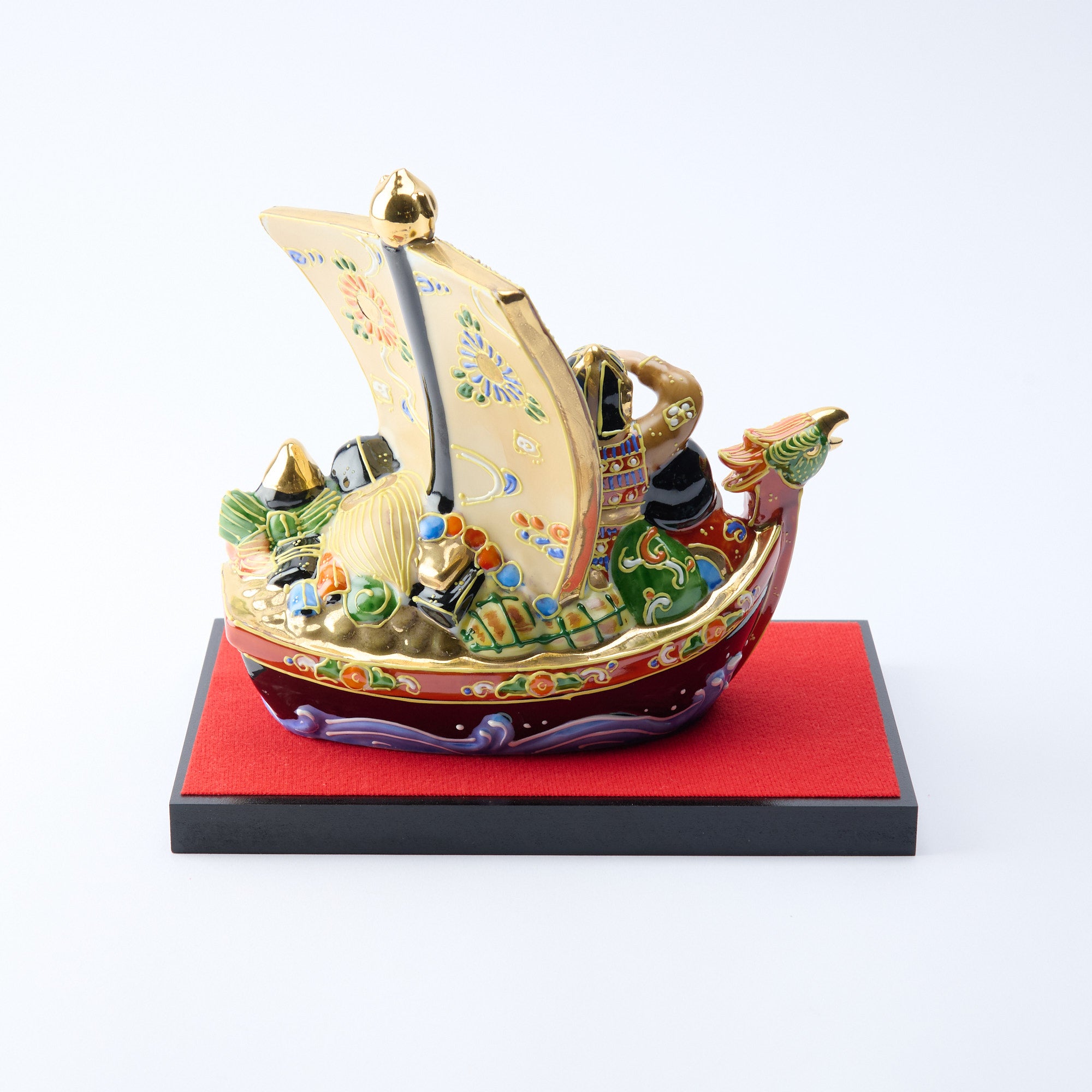 Seven Lucky Gods and Treasure Boat