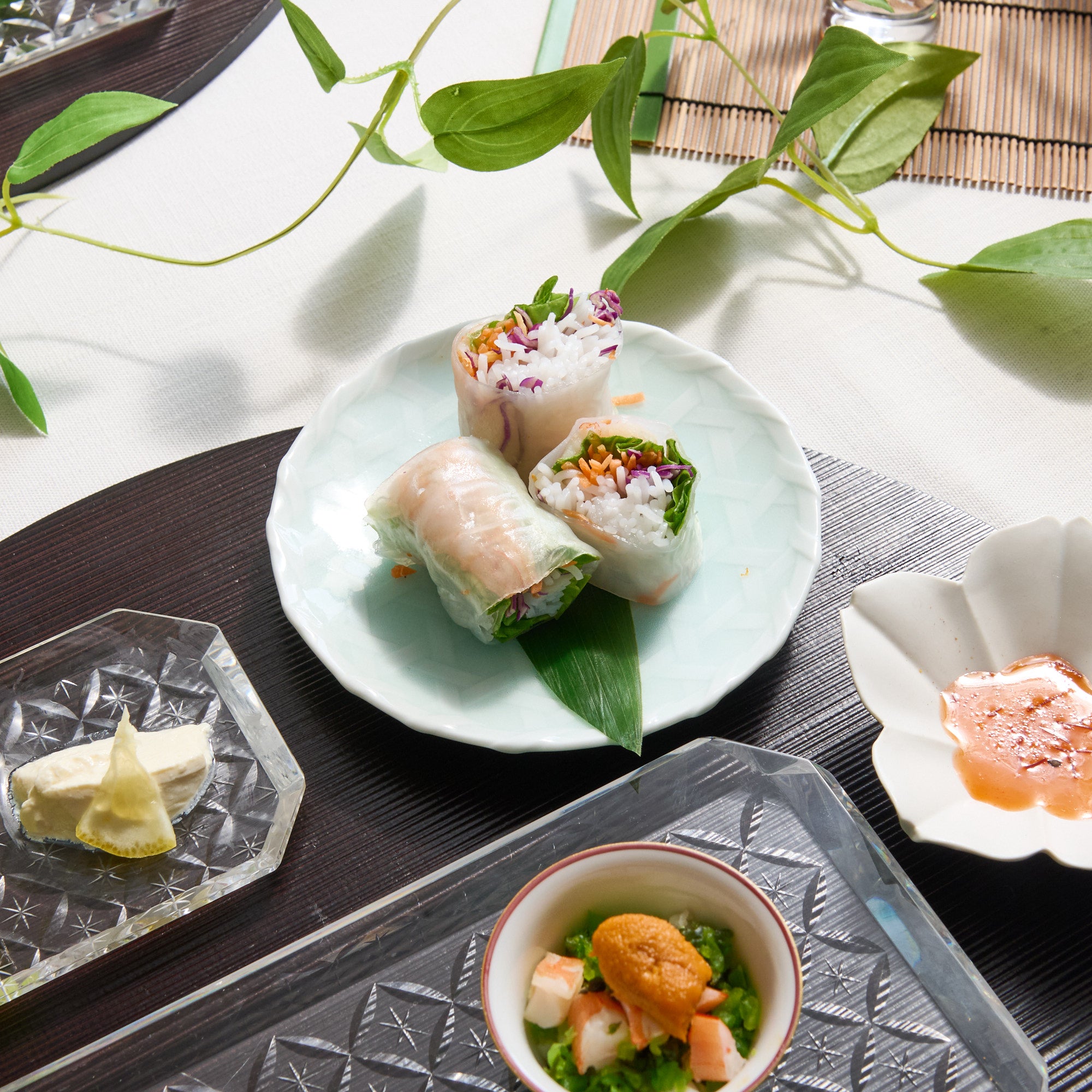 Medaka Rice Fish Basket Side Plate