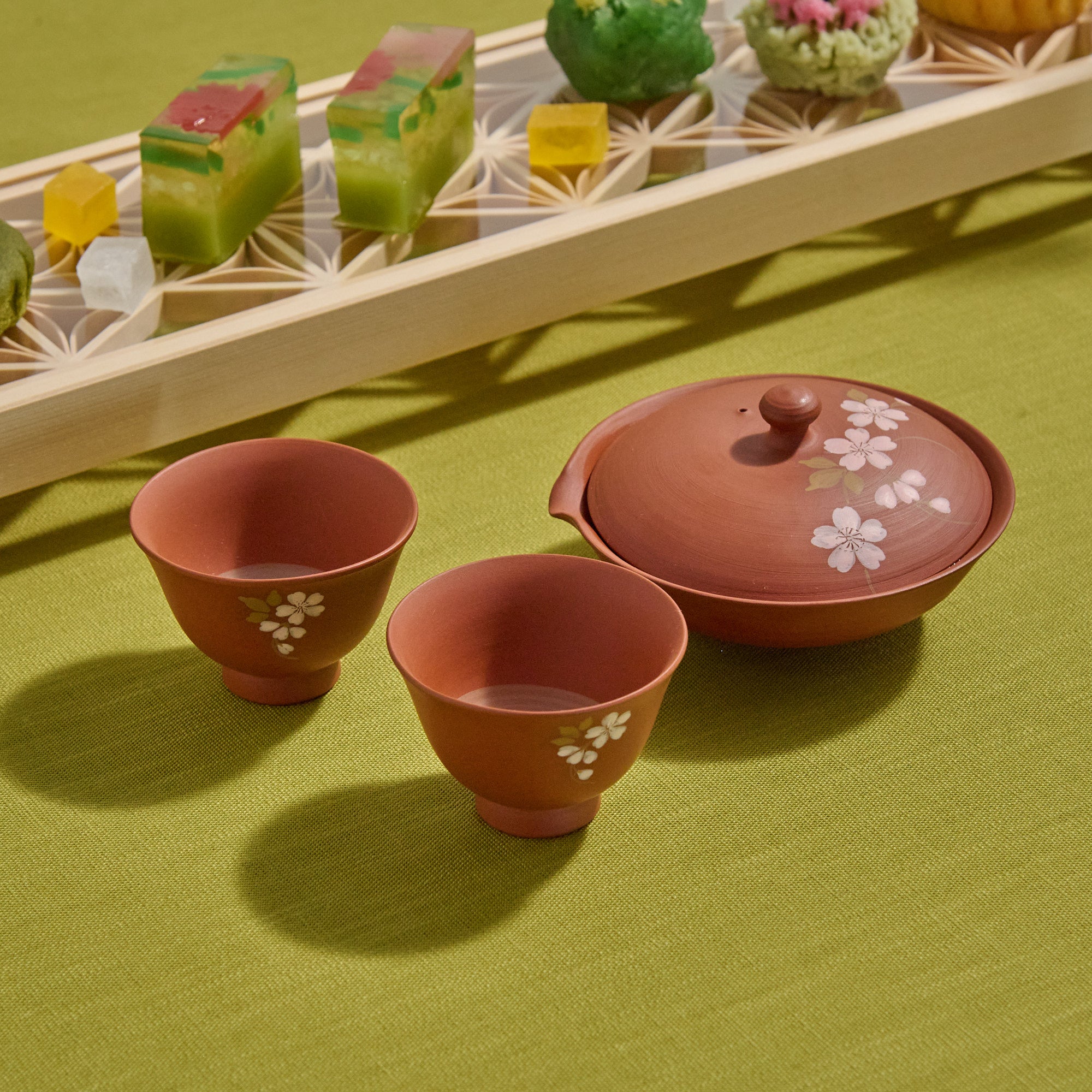 Sakura Shiboridashi Japanese Tea Set