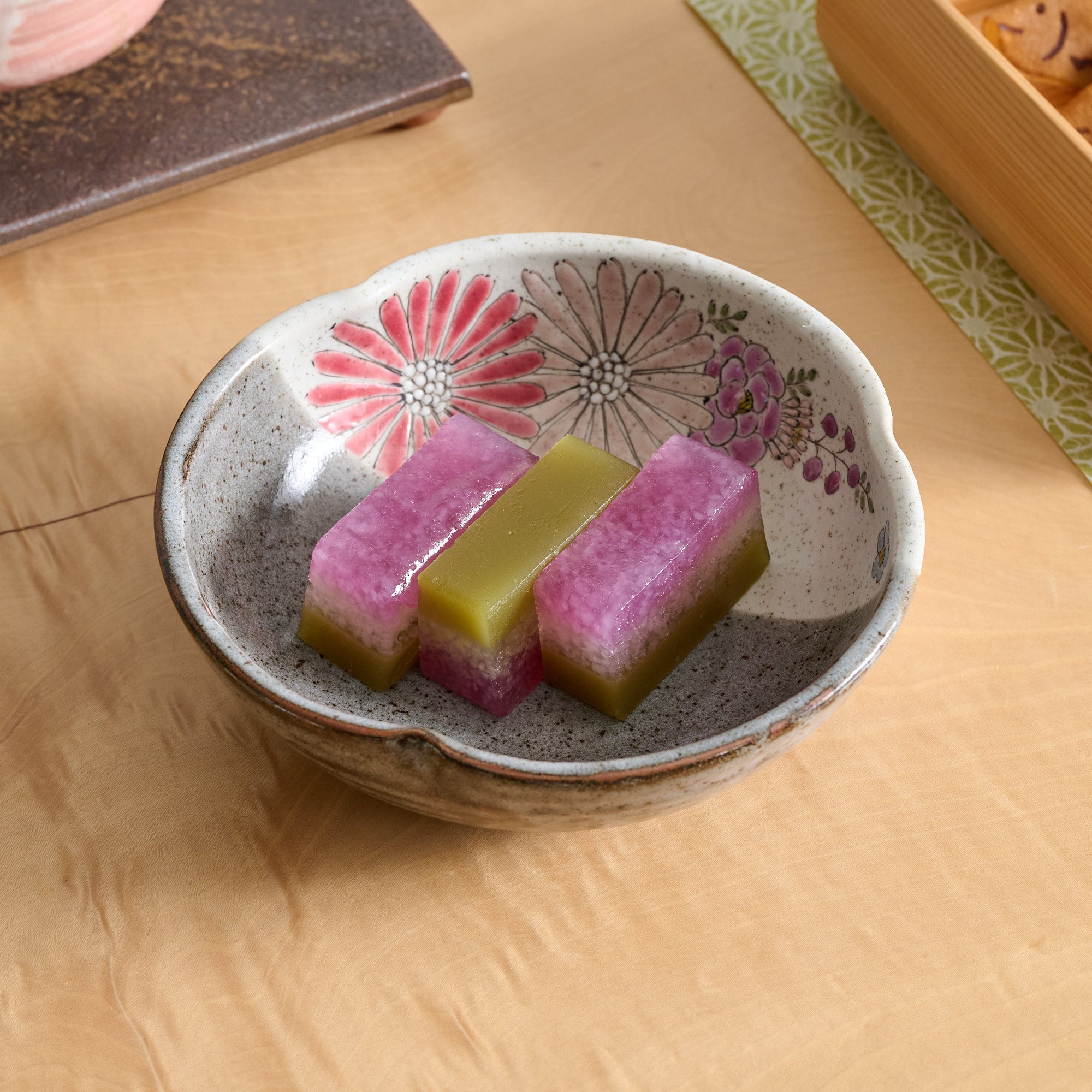 Brilliant Pink Flower Medium Bowl