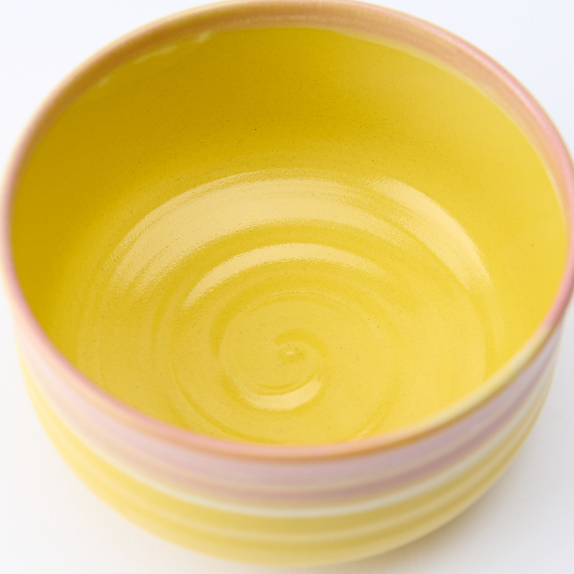Blossom & Golden Yellow Matcha Bowl