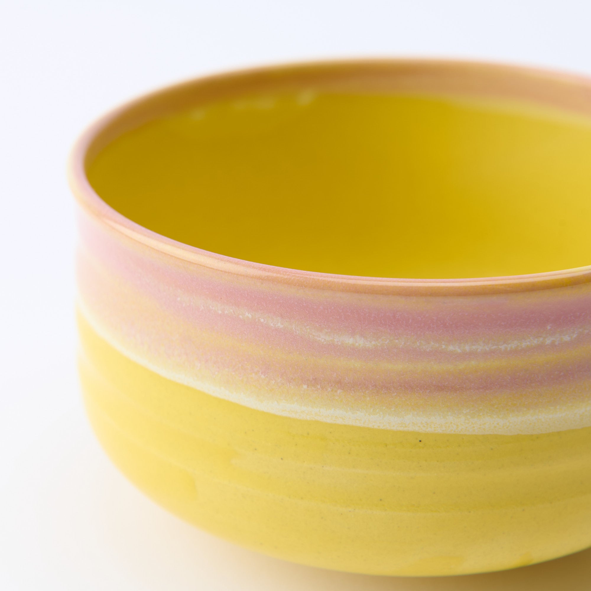 Blossom & Golden Yellow Matcha Bowl