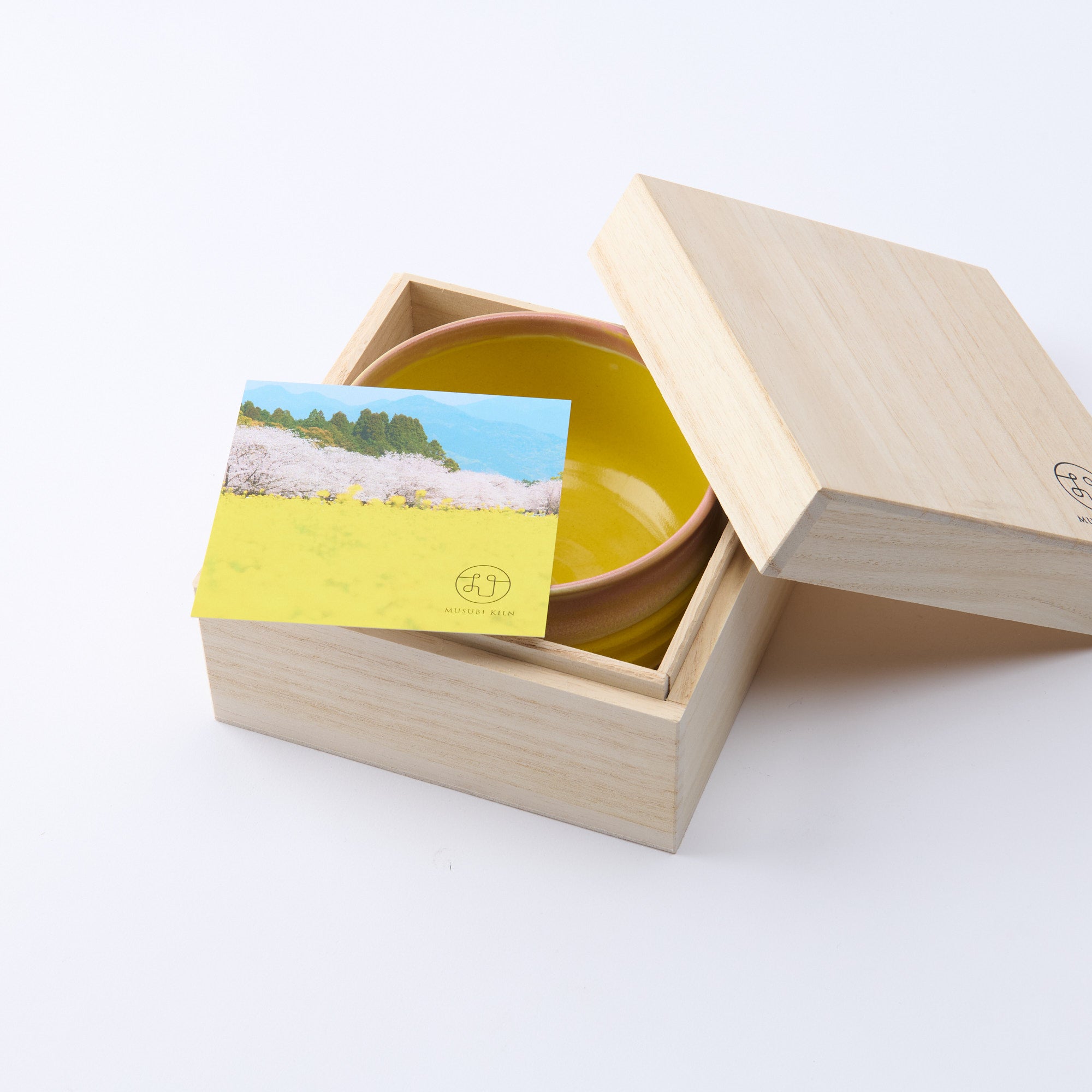 Blossom & Golden Yellow Matcha Bowl