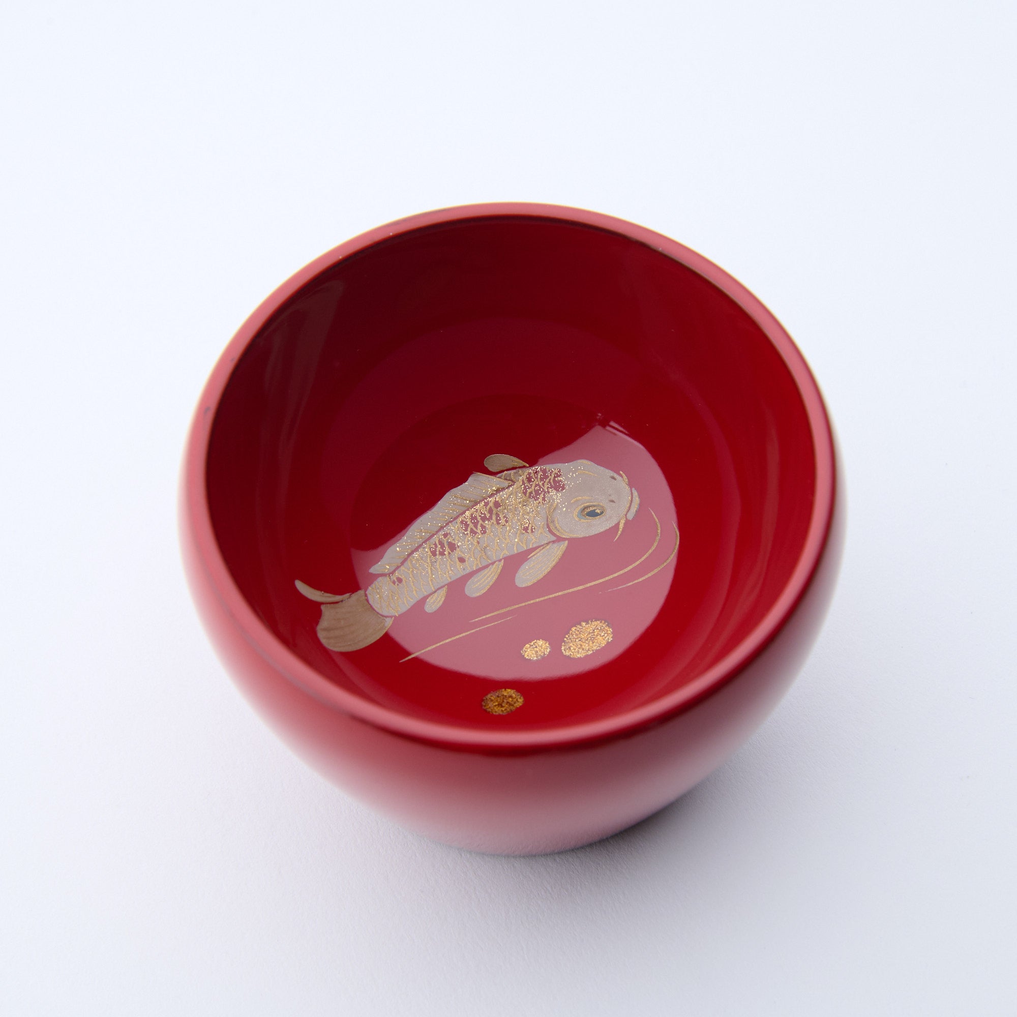 Schwimmender Koi-Fisch Guinomi Sake Cup