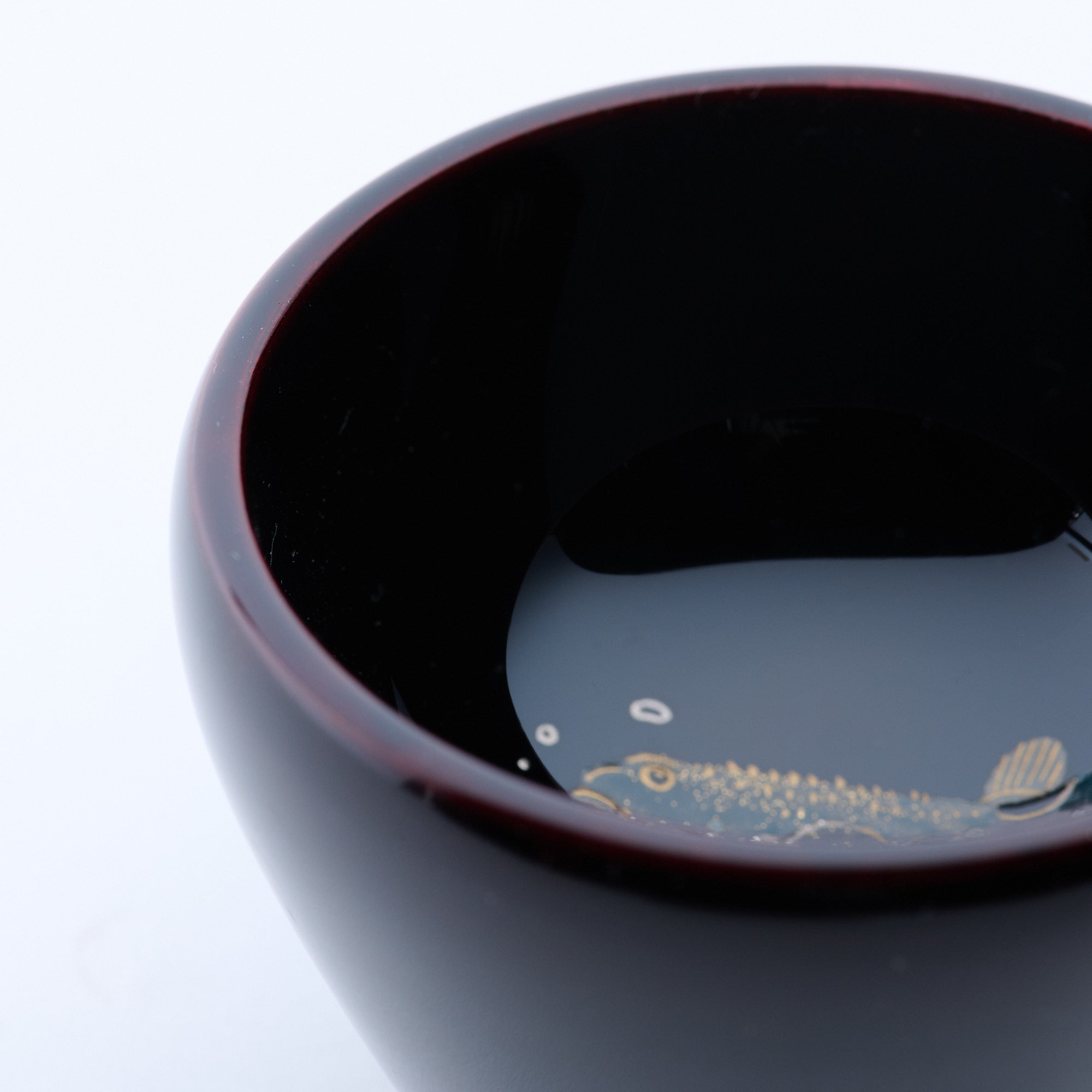 Swimming Pufferfish Guinomi Sake Cup