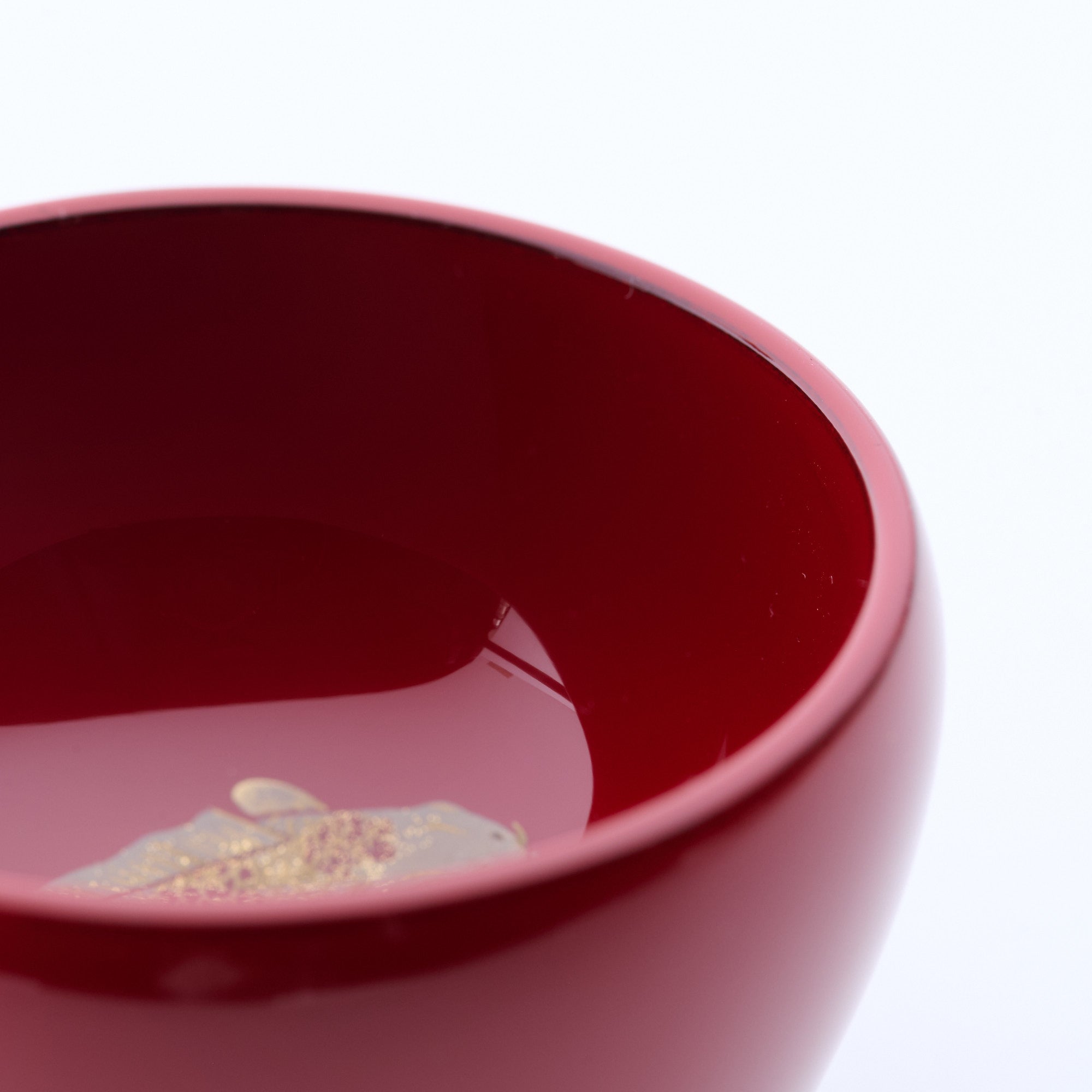 Swimming Koi Fish Guinomi Sake Cup