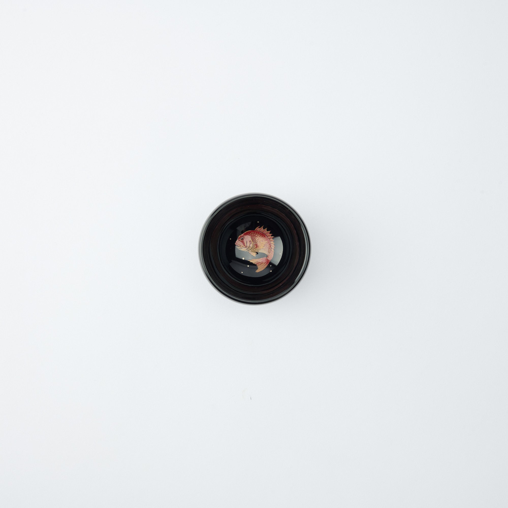 Swimming Red Sea Bream Guinomi Sake Cup