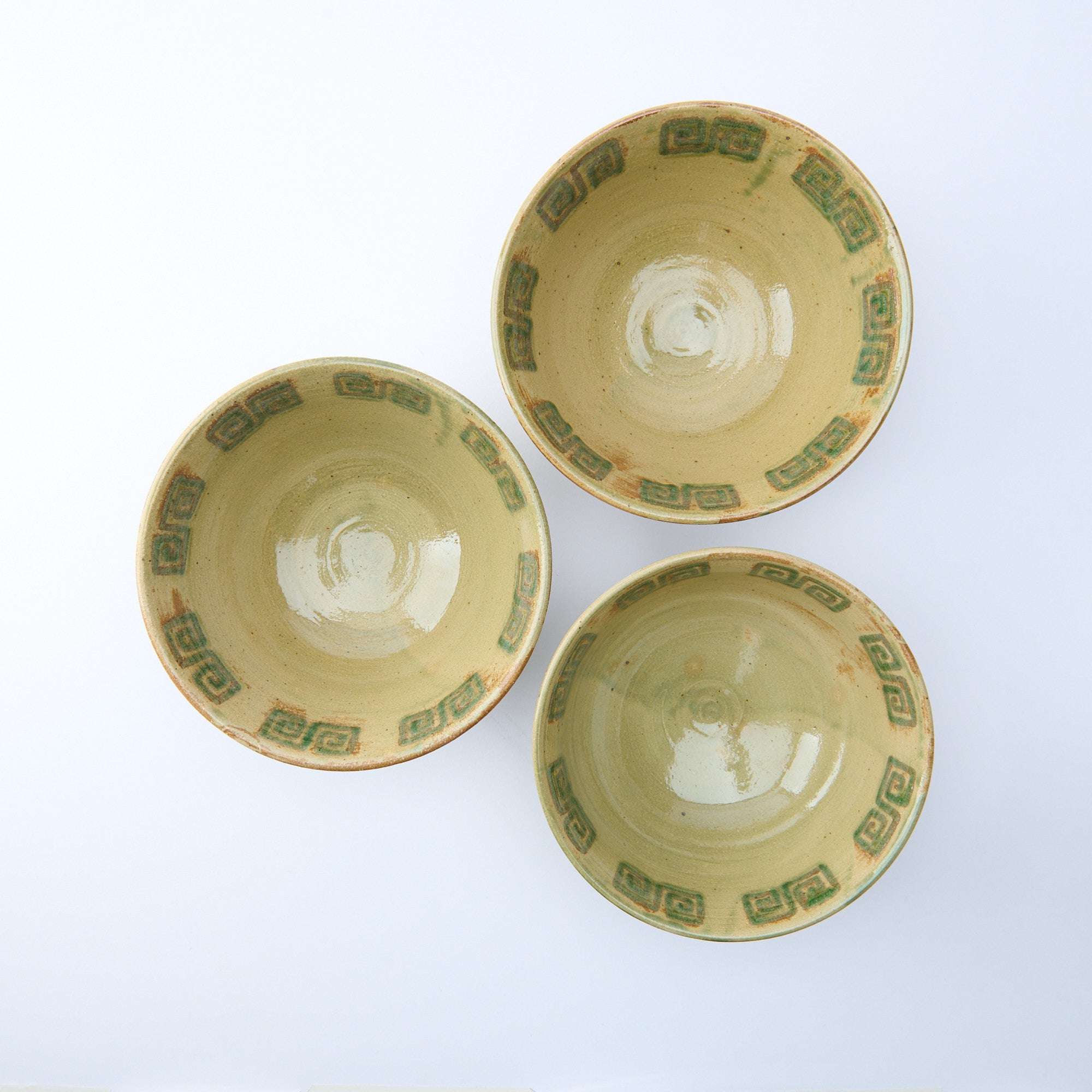 Muted Thunder Pattern Ramen Bowl 7.7 in