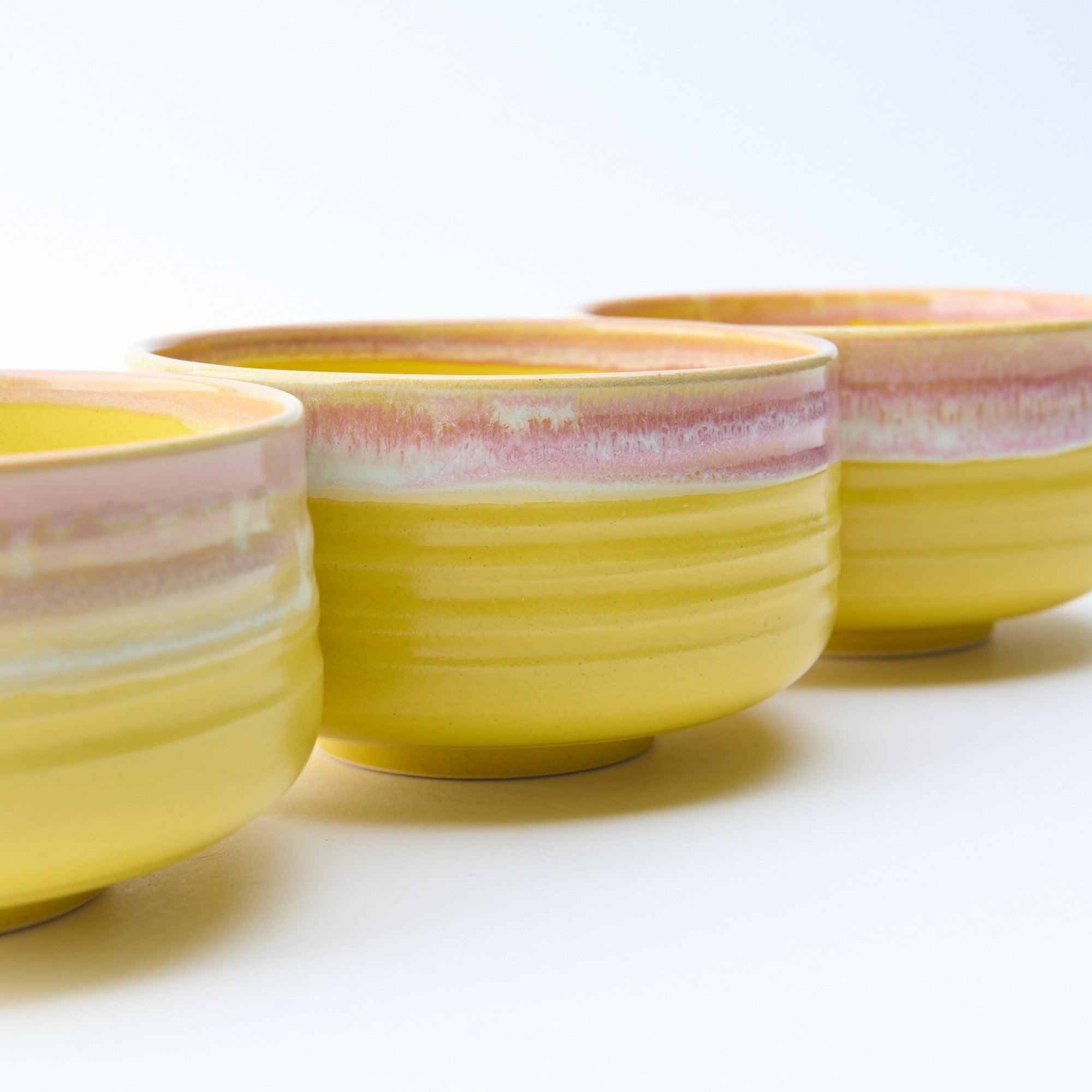 Blossom & Golden Yellow Matcha Bowl