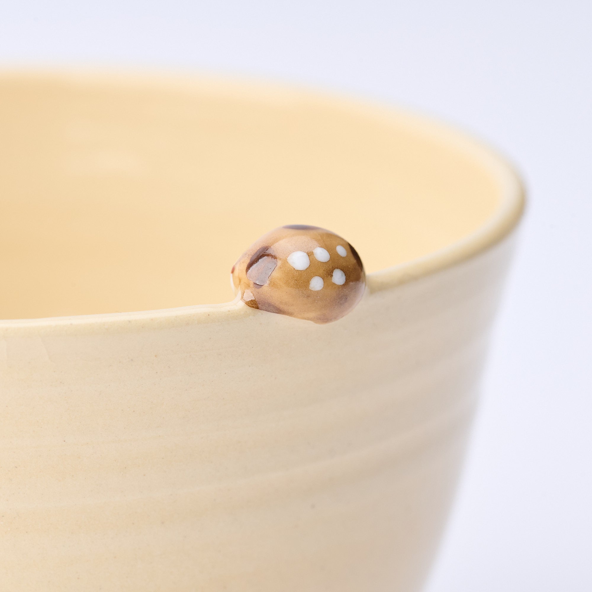 Bamboo and Peeking Sparrow Matcha Bowl