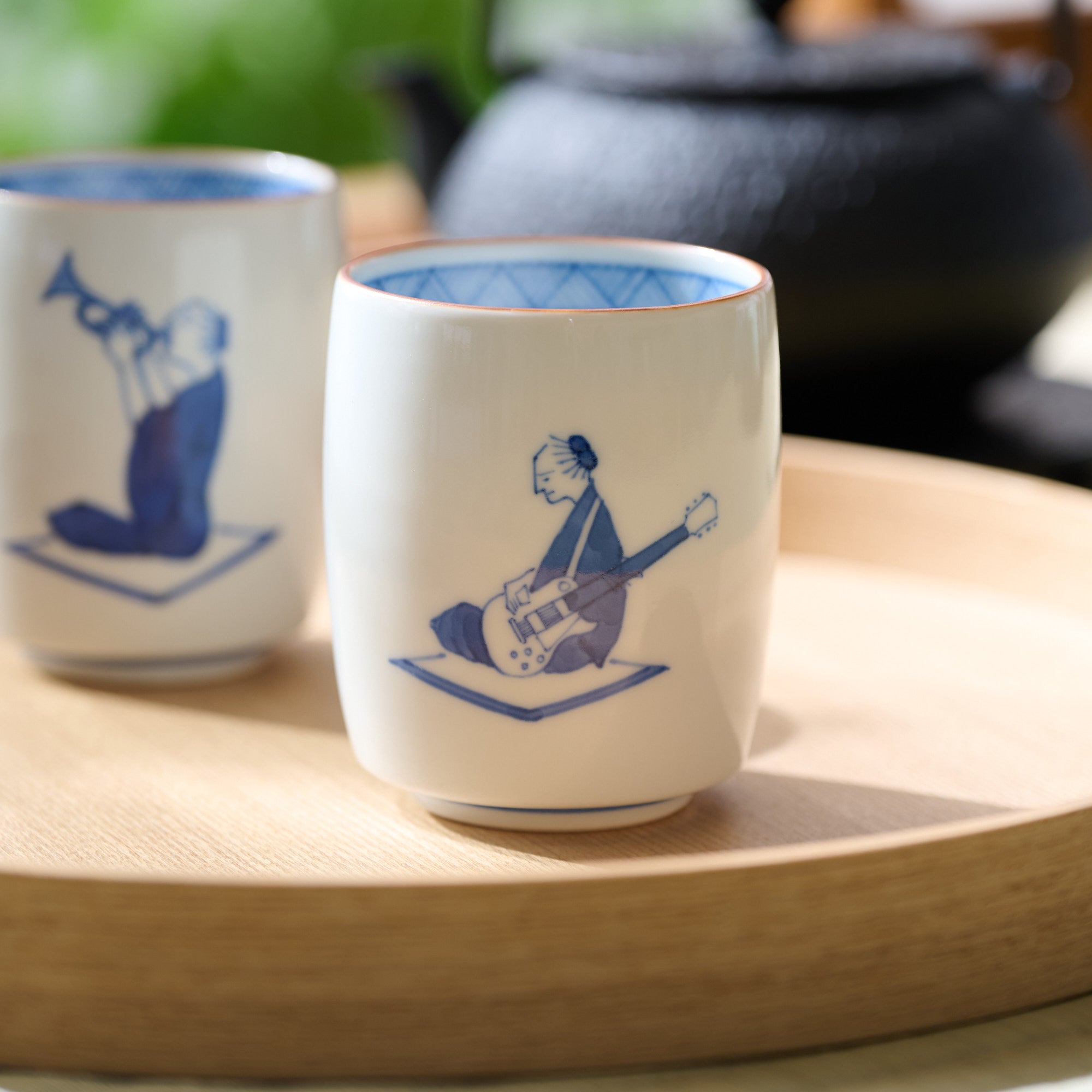 Guitar Yunomi Japanese Teacup