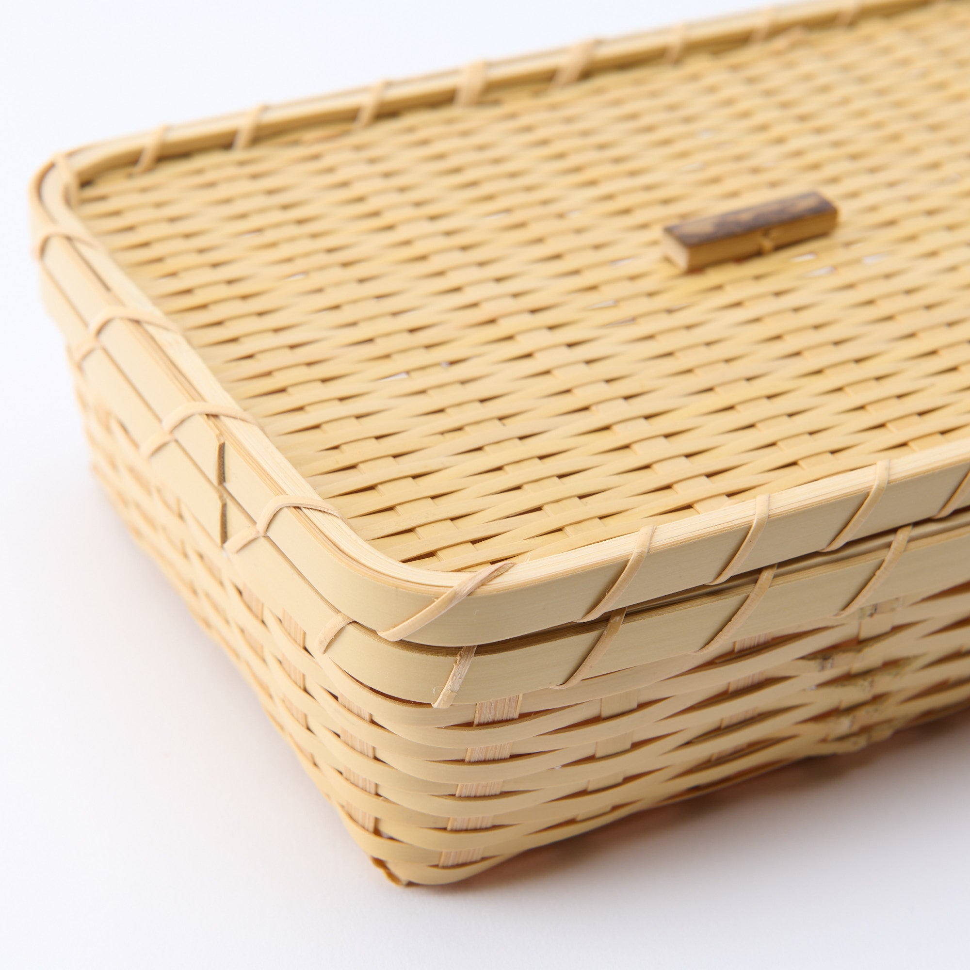 Woven Bamboo Bento Box S