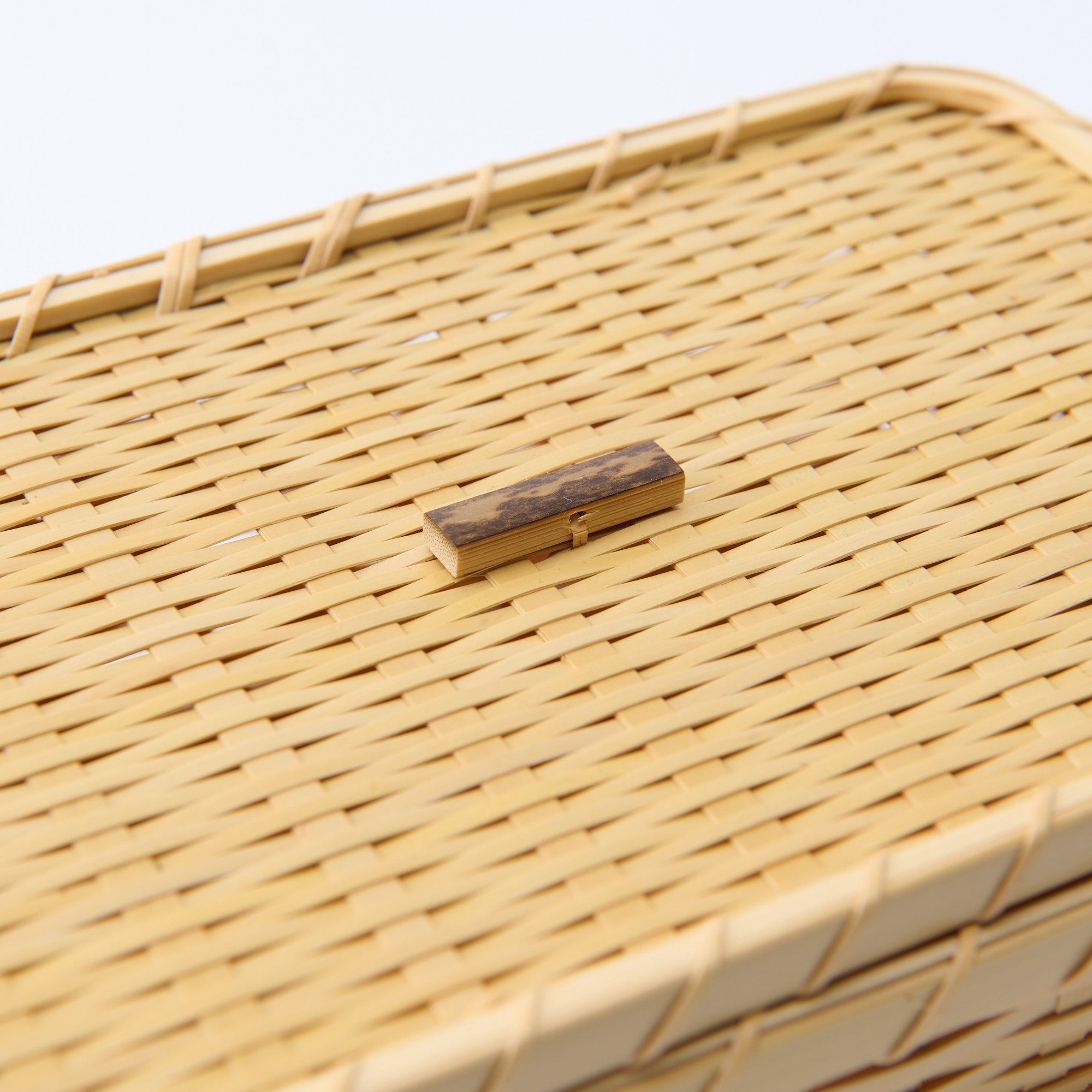 Woven Bamboo Bento Box S