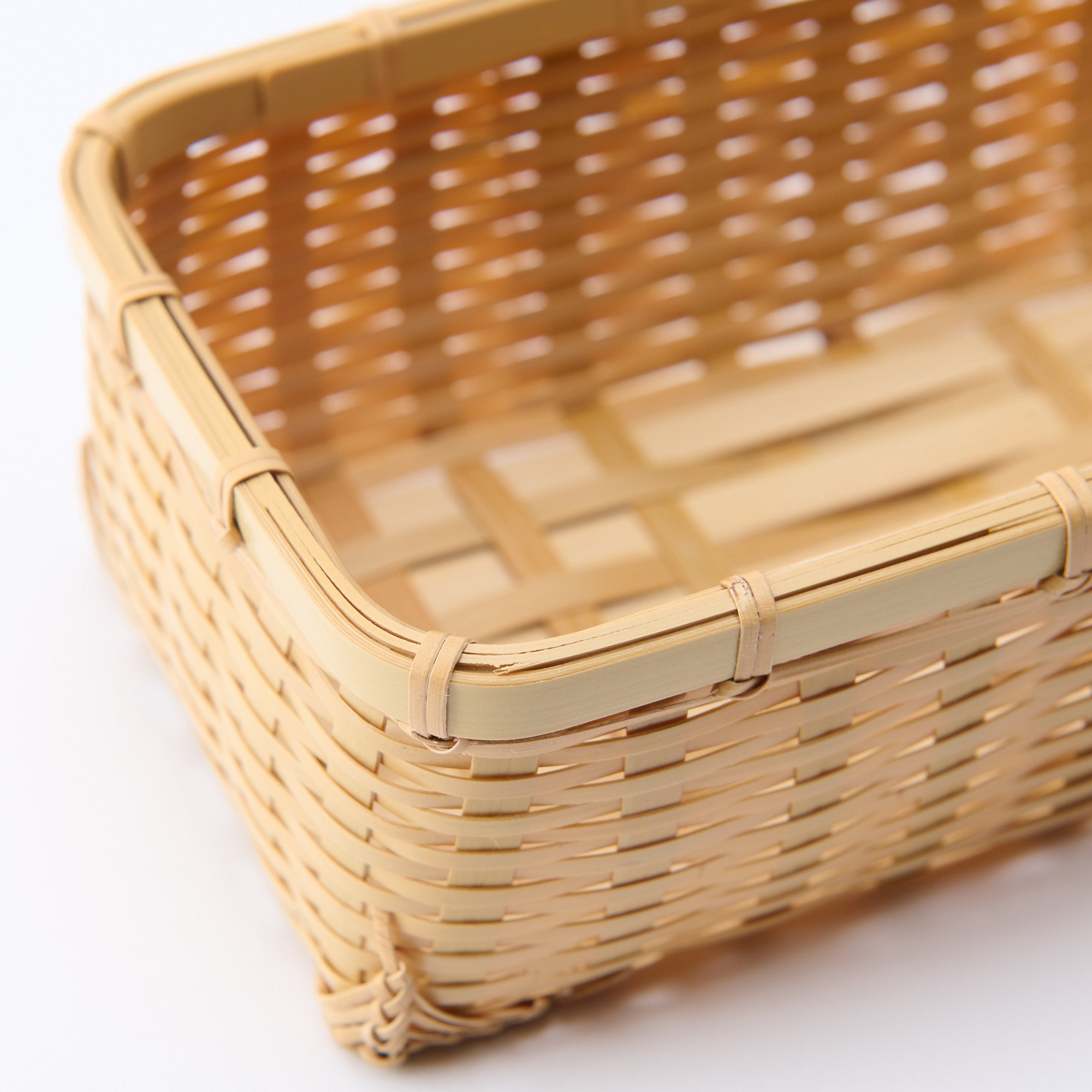 Yotsume Weave Bamboo Bento Box