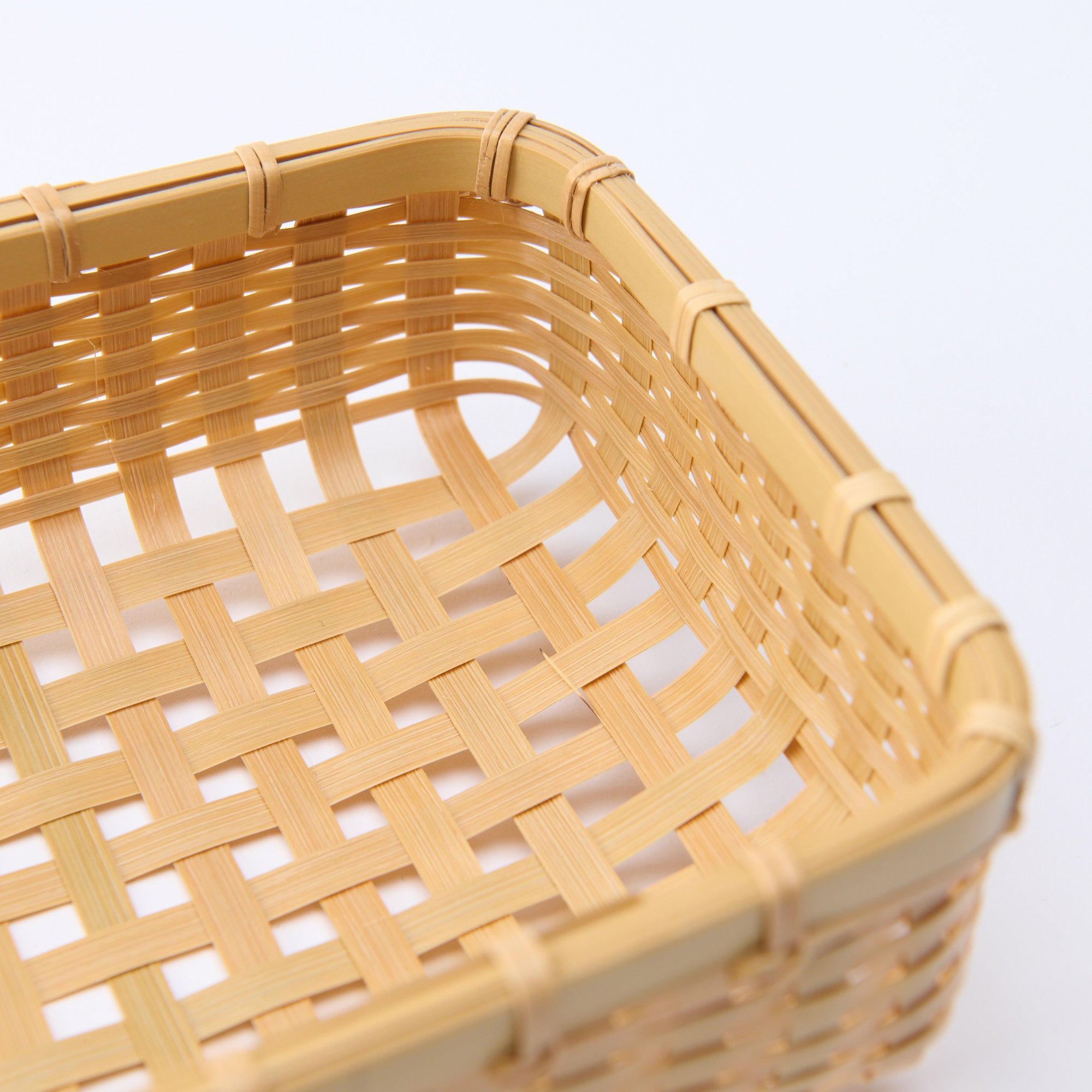 Yotsume Weave Bamboo Bento Box