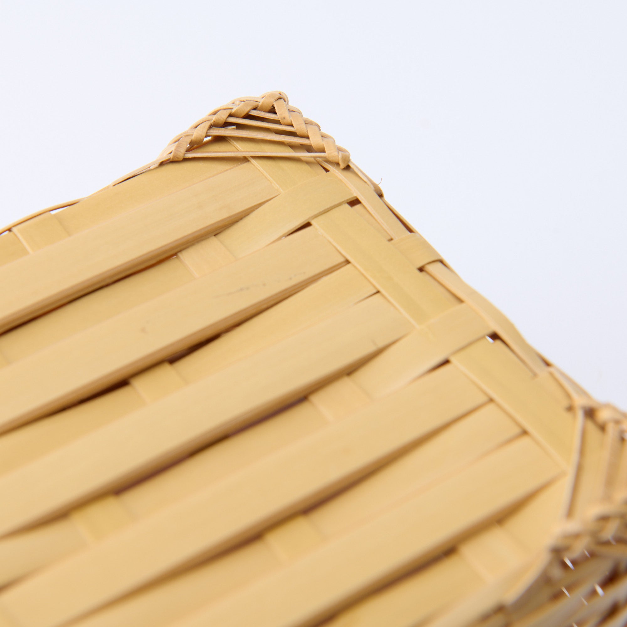 Yotsume Weave Bamboo Bento Box
