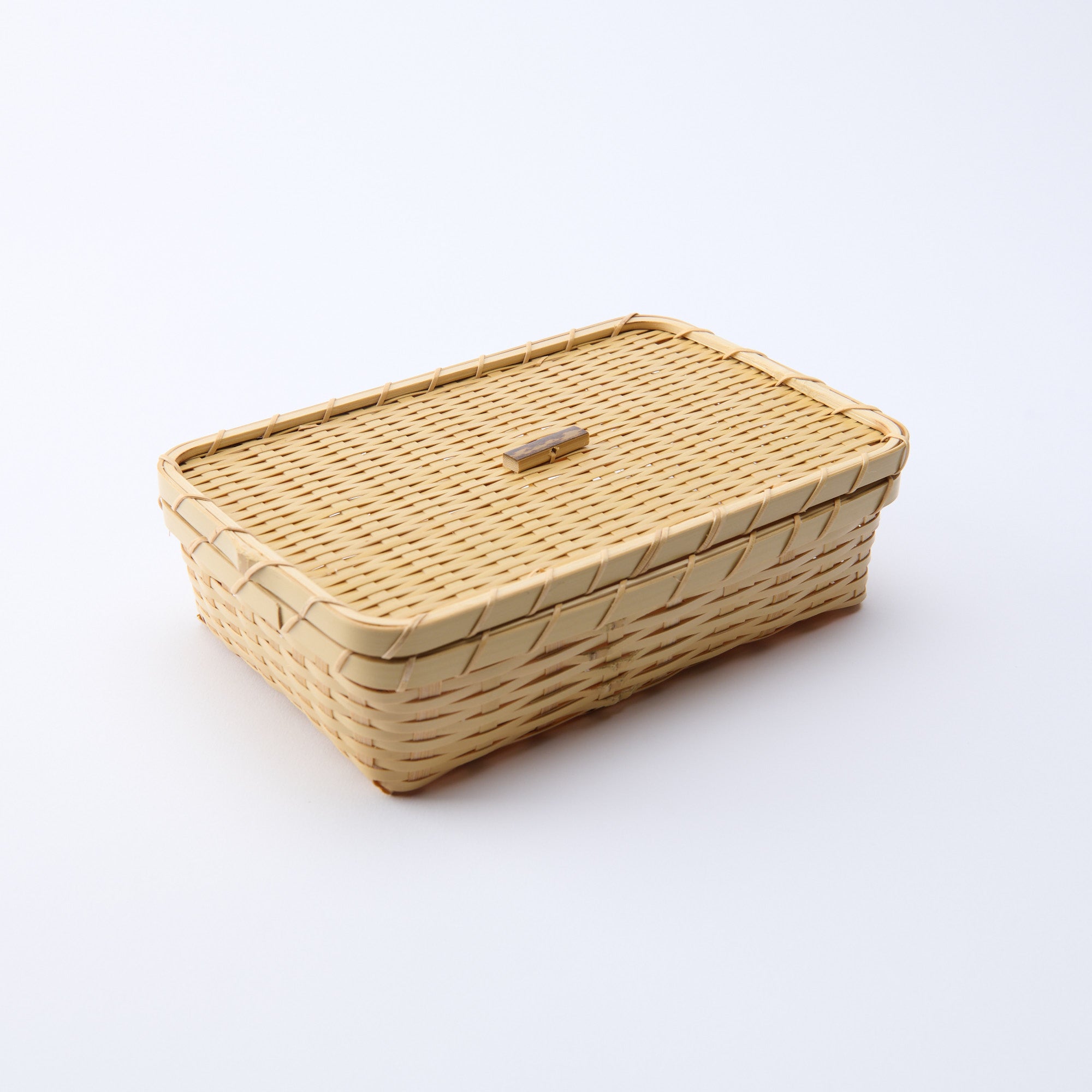 Woven Bamboo Bento Box S