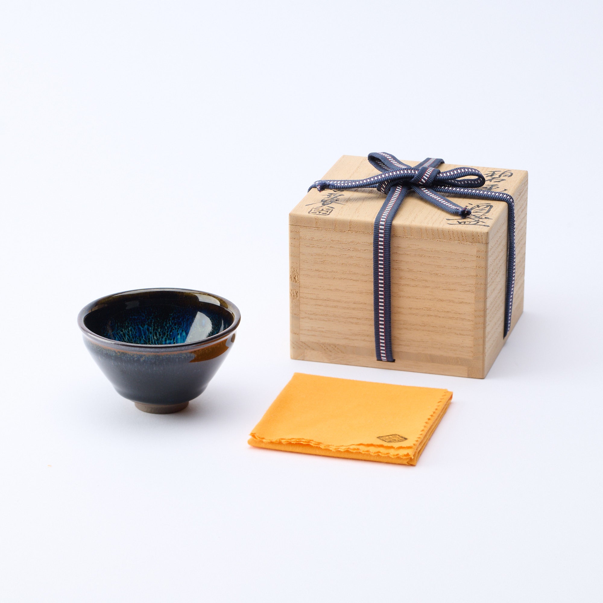 Hekigyoku Tenmoku Tall Sake Cup
