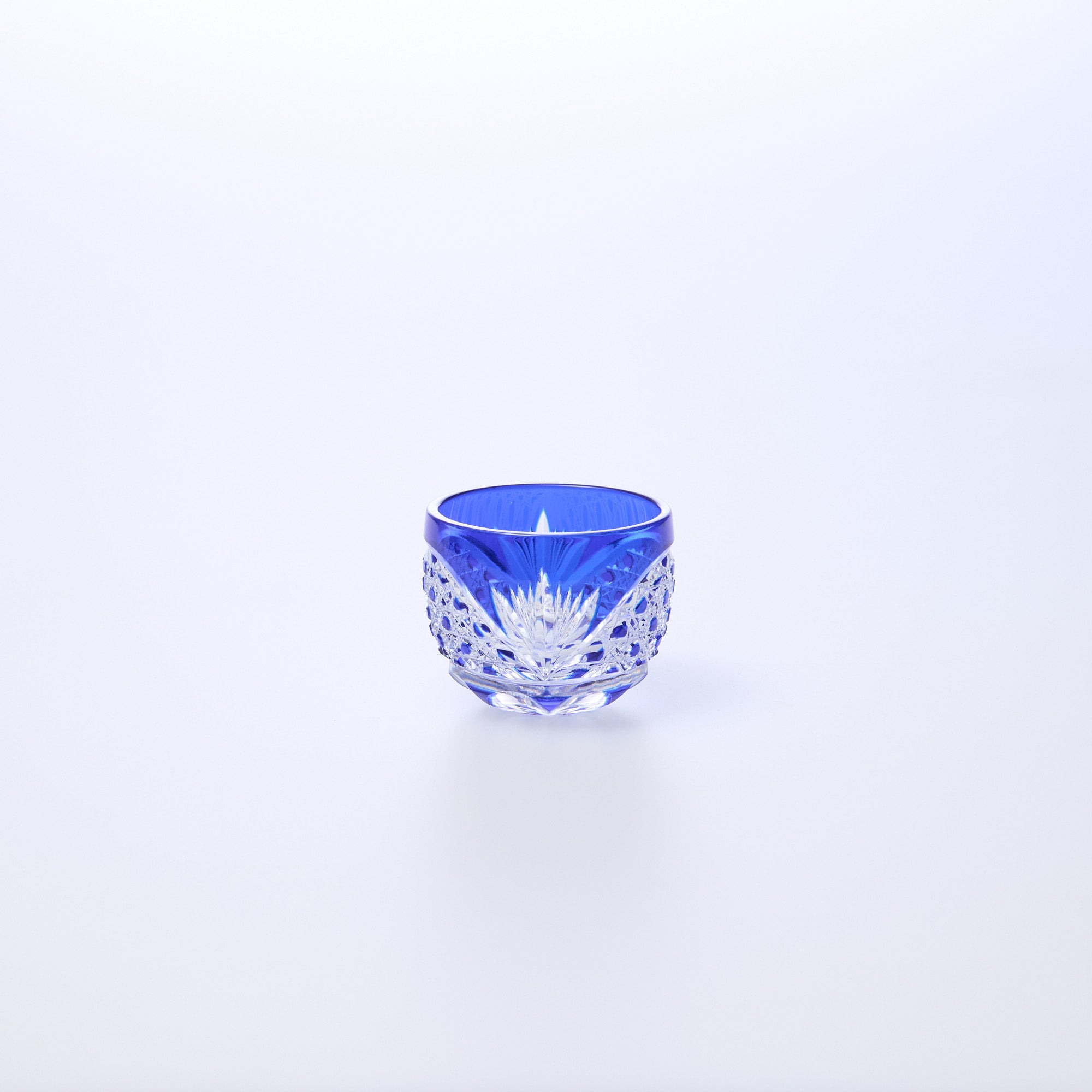 Lapis Lazuli Crystal Guinomi Sake Cup