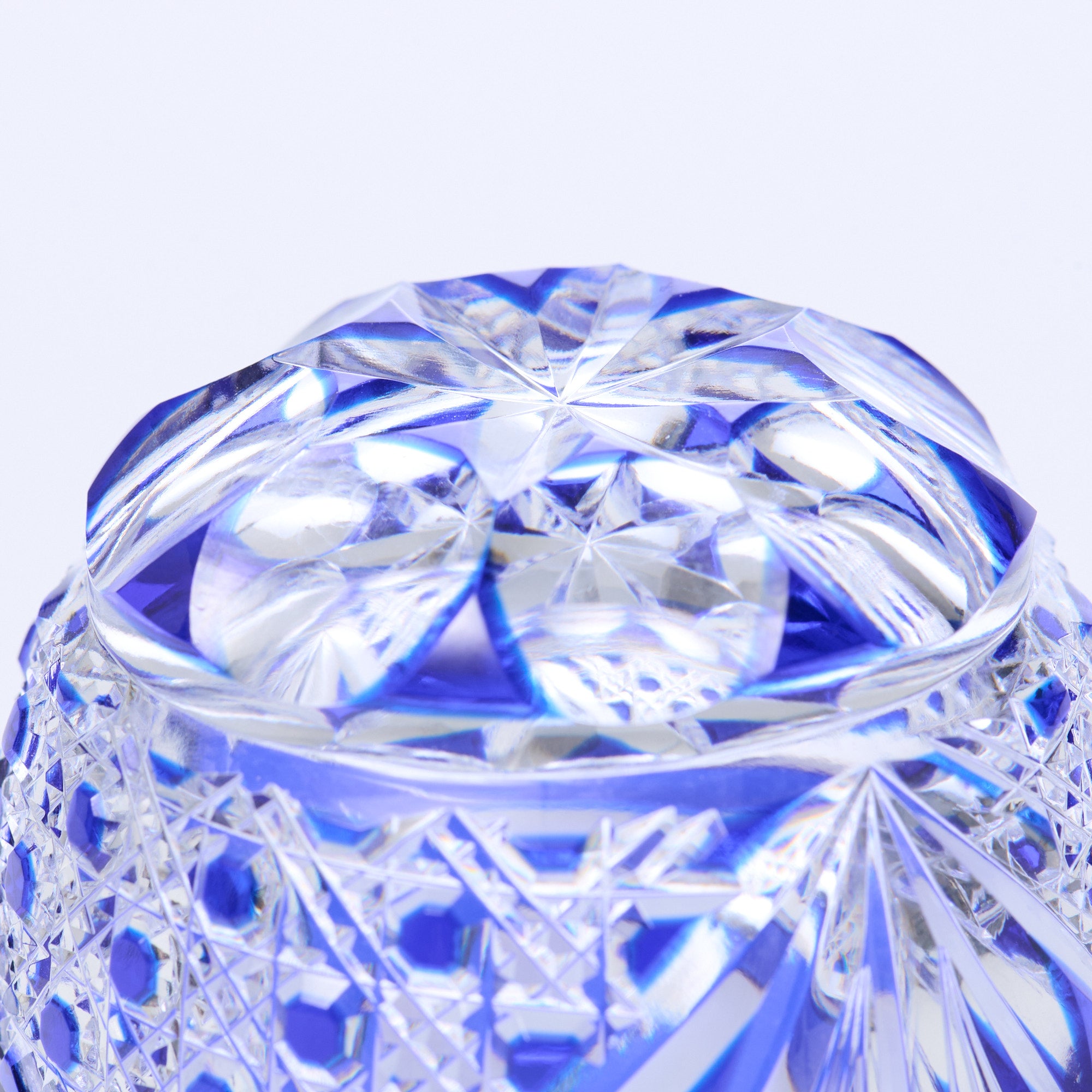 Lapis Lazuli Crystal Guinomi Sake Cup